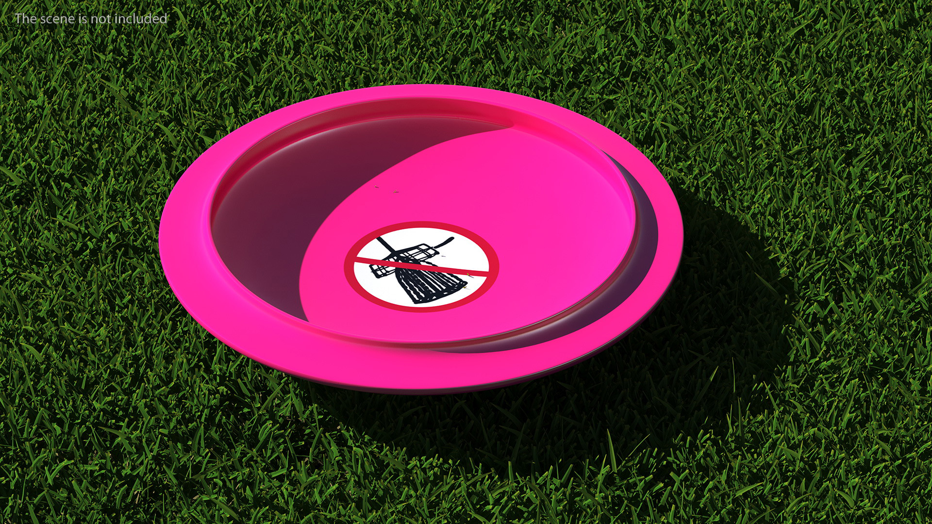 3D Frisbee Fetch Saucer Dog Toy model