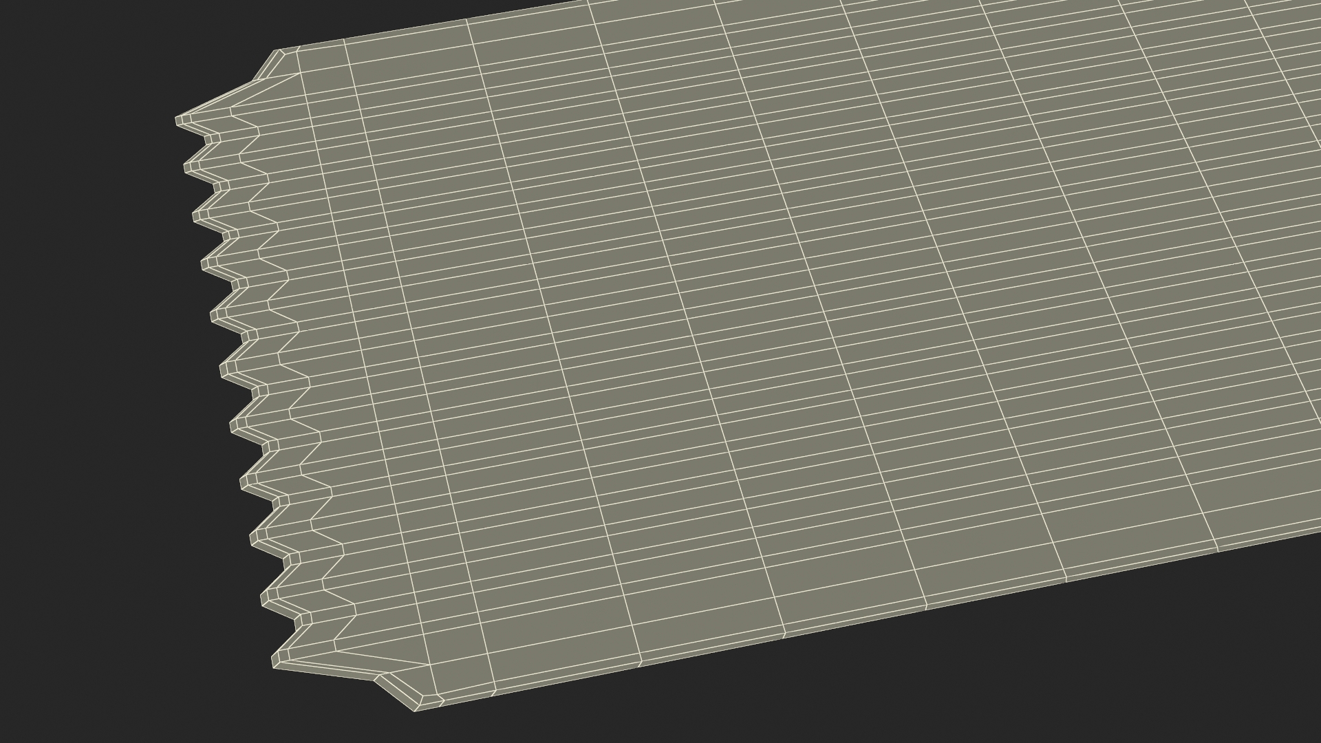 3D Event Admission Ticket Blank model
