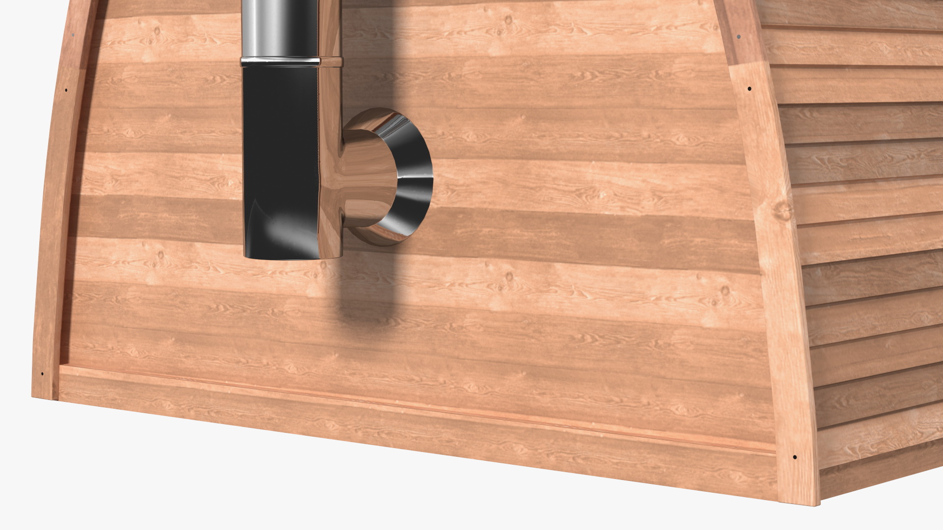 Mini Pod Outdoor Sauna 3D