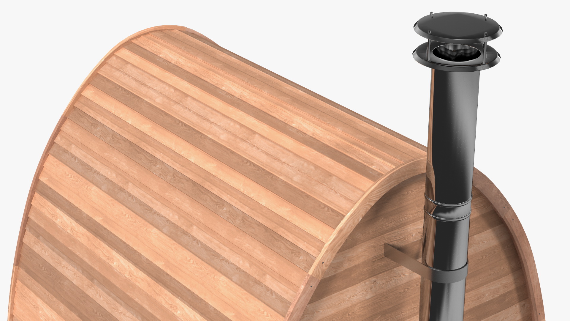 Mini Pod Outdoor Sauna 3D