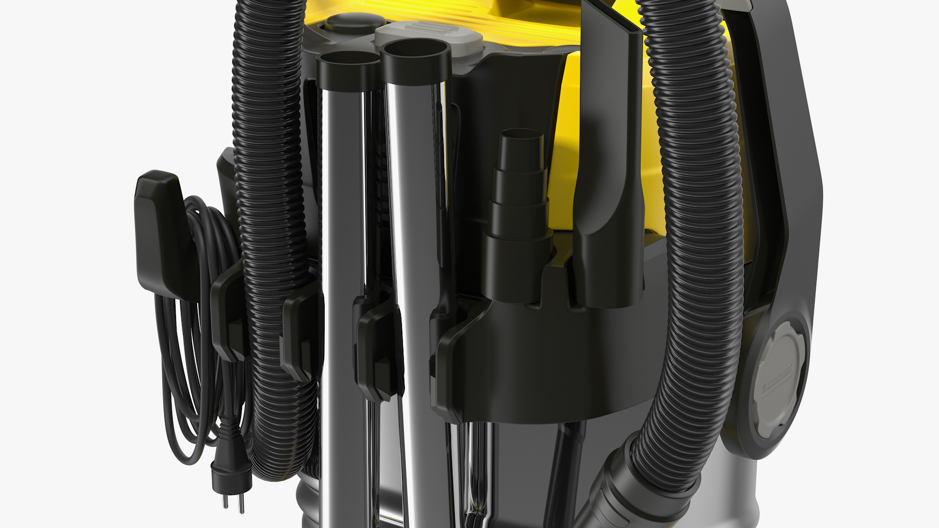 Karcher WD6 Multi-Purpose Vacuum Cleaner Folded 3D