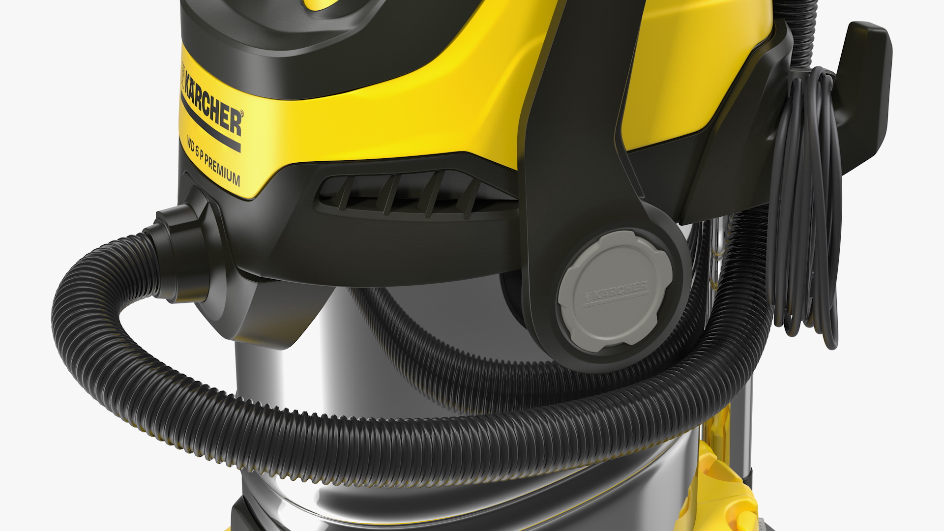 Karcher WD6 Multi-Purpose Vacuum Cleaner Folded 3D