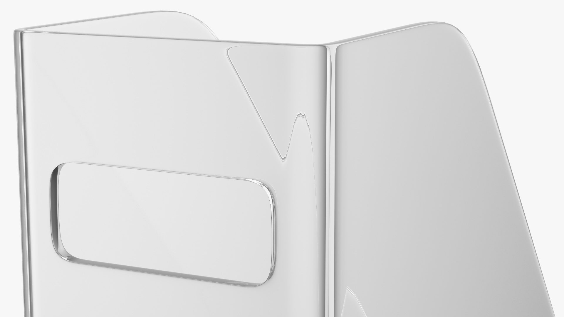 File Organizer Plastic Transparent 3D model