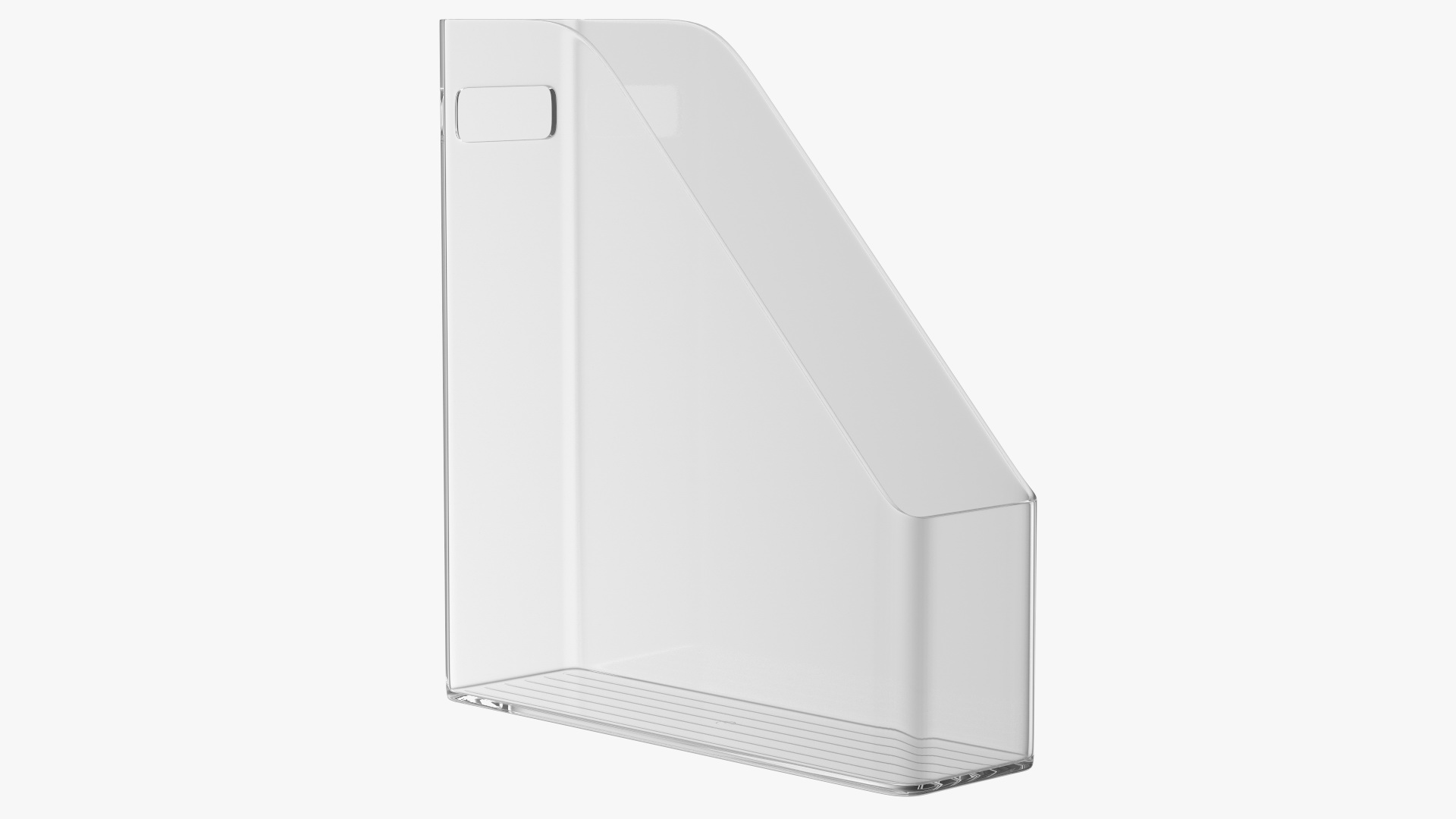 File Organizer Plastic Transparent 3D model