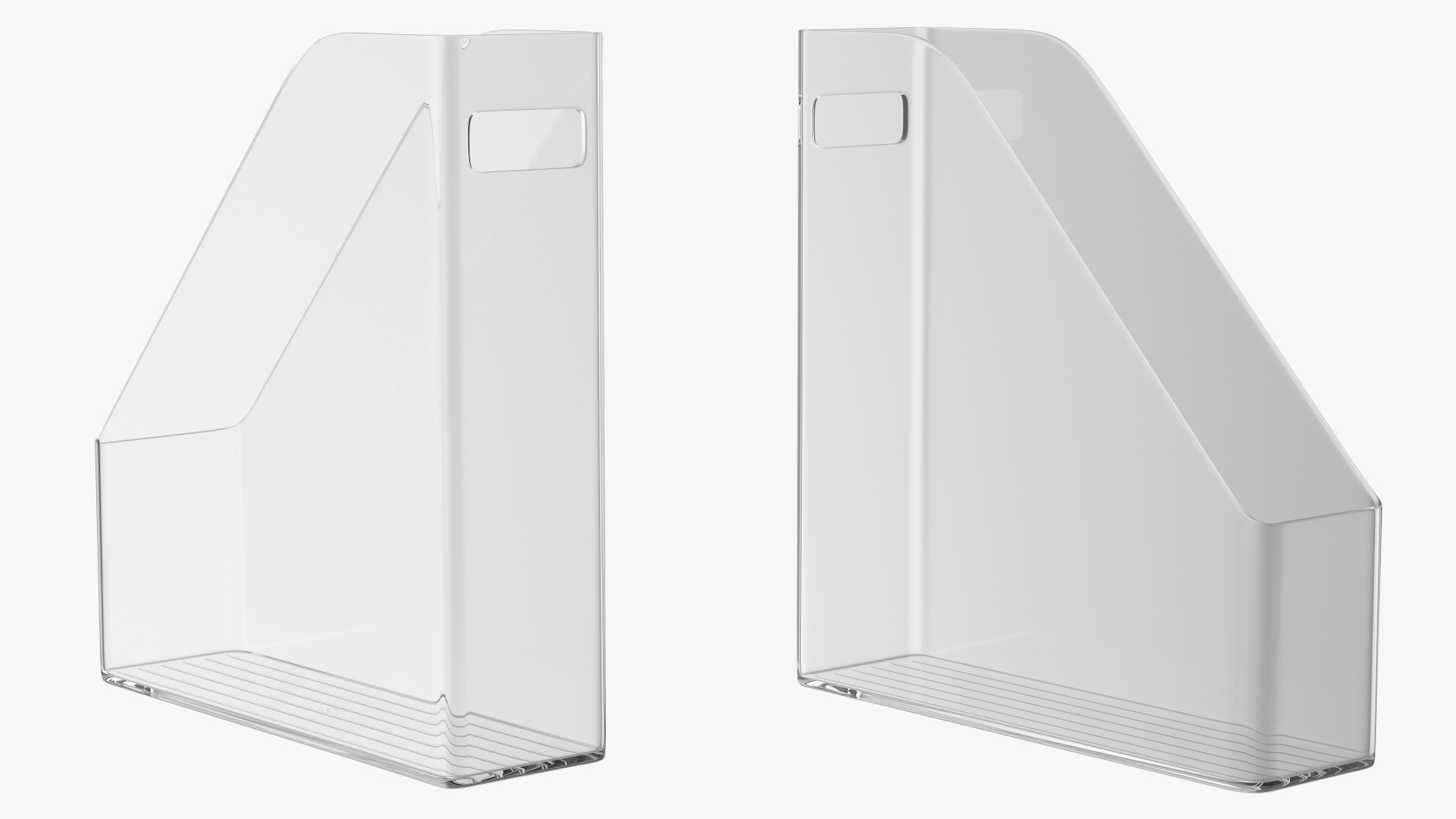 File Organizer Plastic Transparent 3D model
