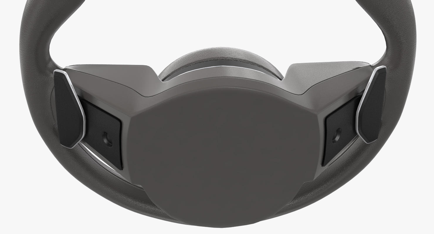 3D Jaguar Steering Wheel