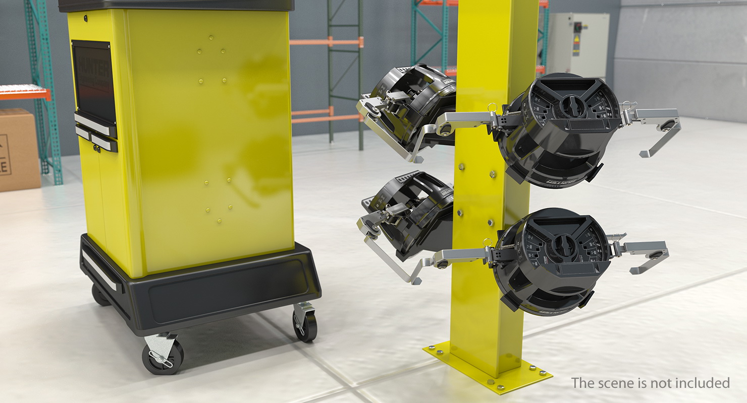 3D model Wheel Alignment System Generic