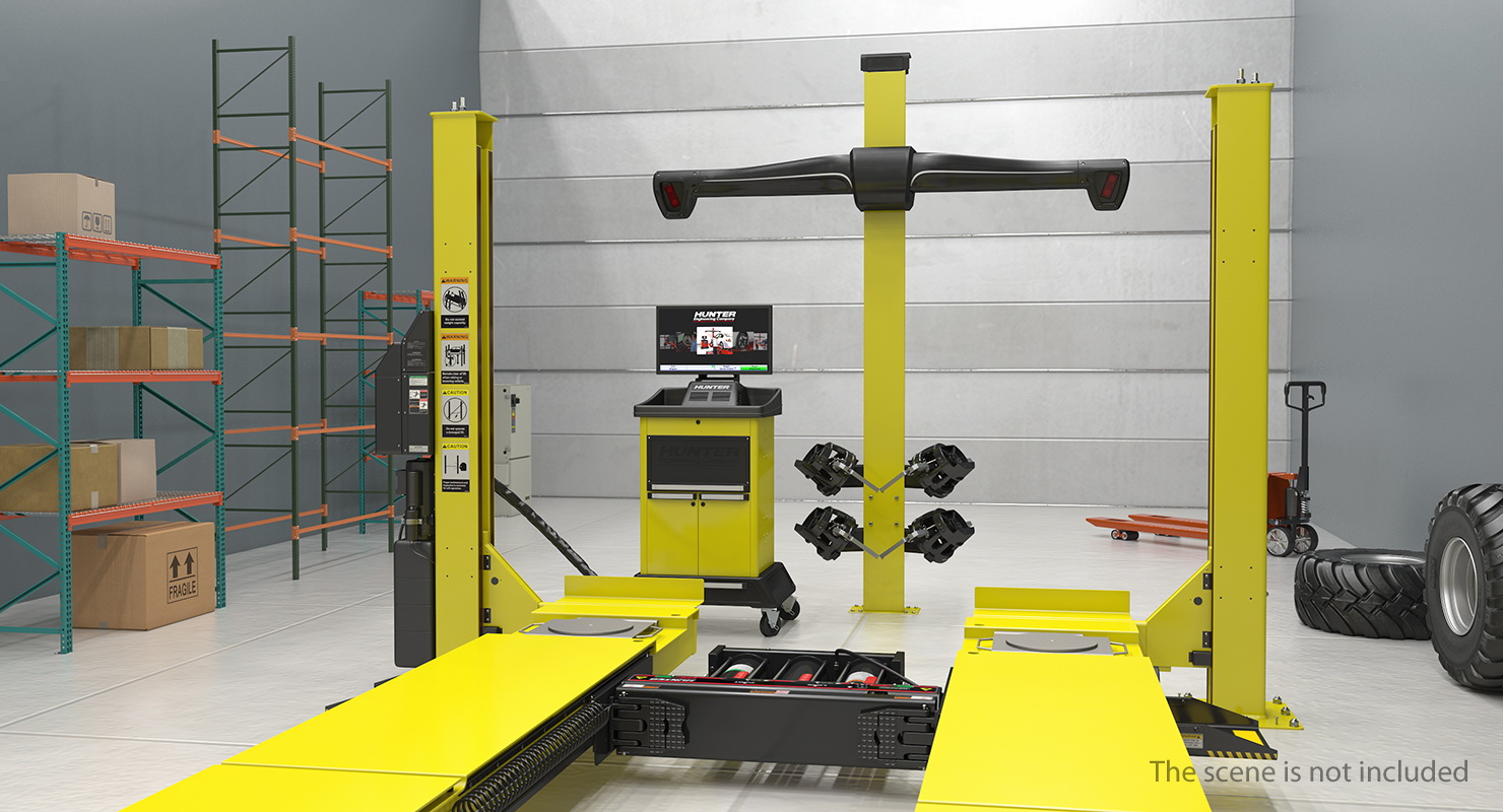 3D model Wheel Alignment System Generic