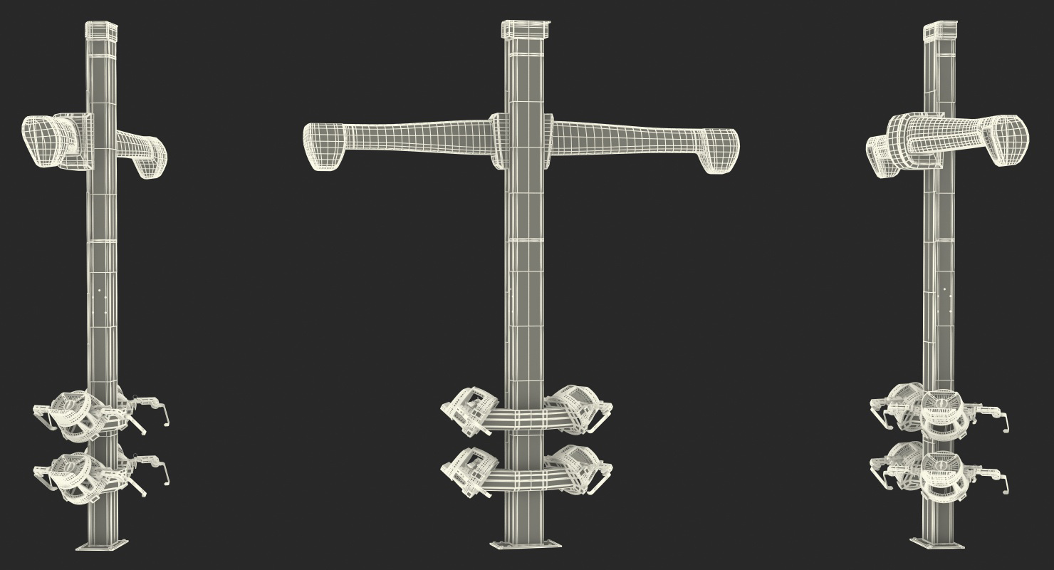 3D model Wheel Alignment System Generic