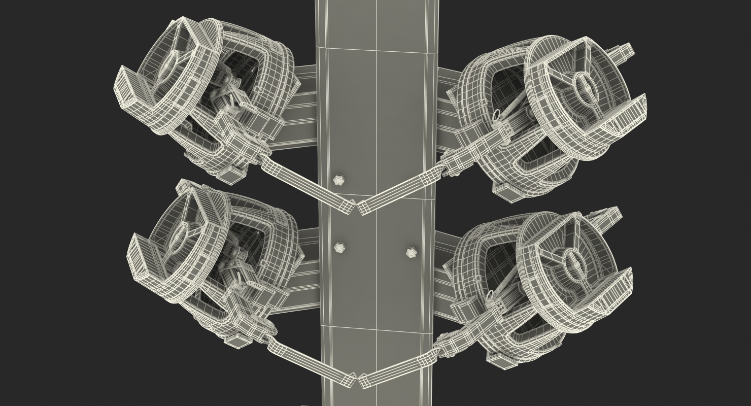 3D model Wheel Alignment System Generic