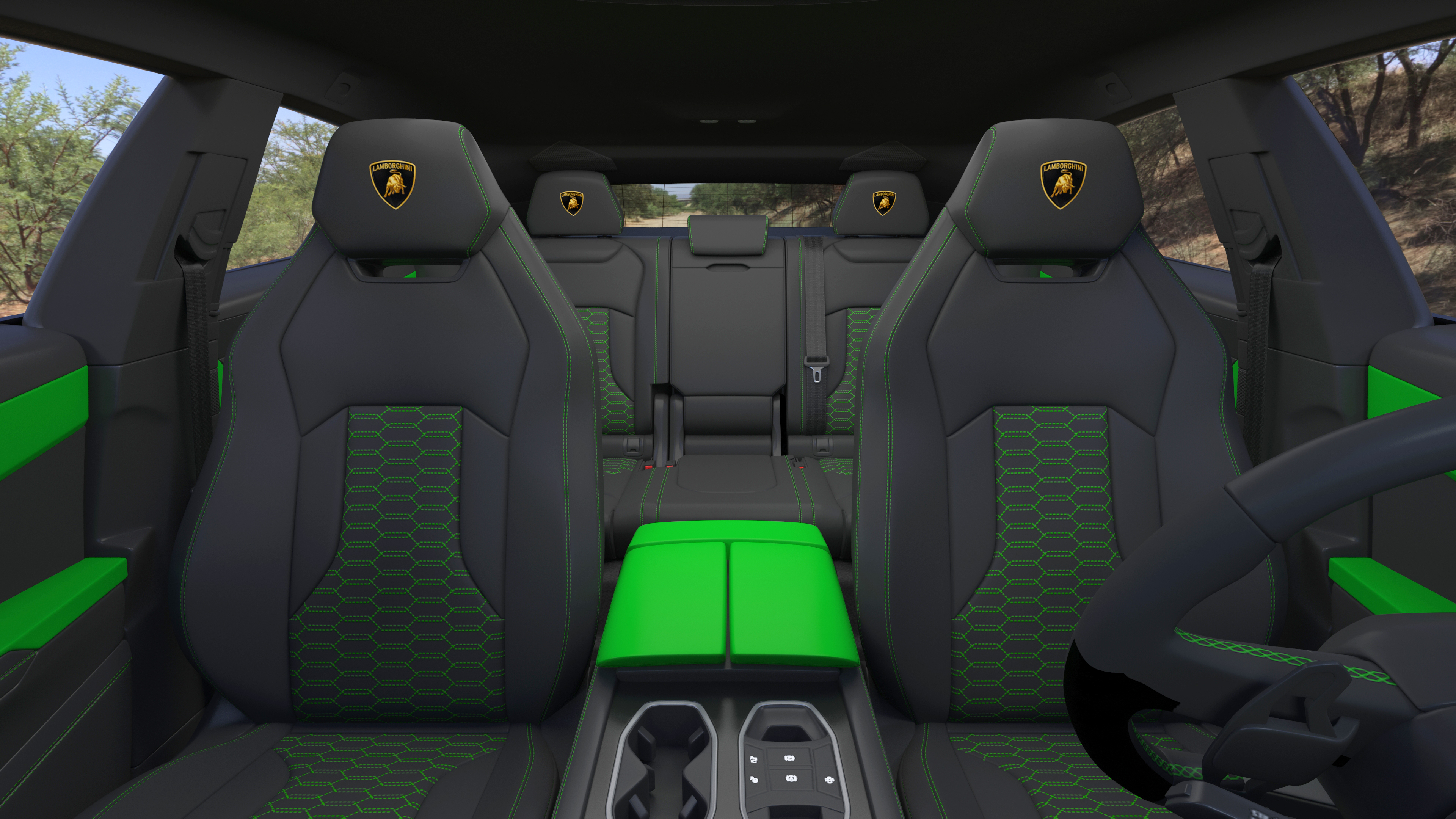 3D Lamborghini Urus Performante Super Luxury SUV Lights OFF