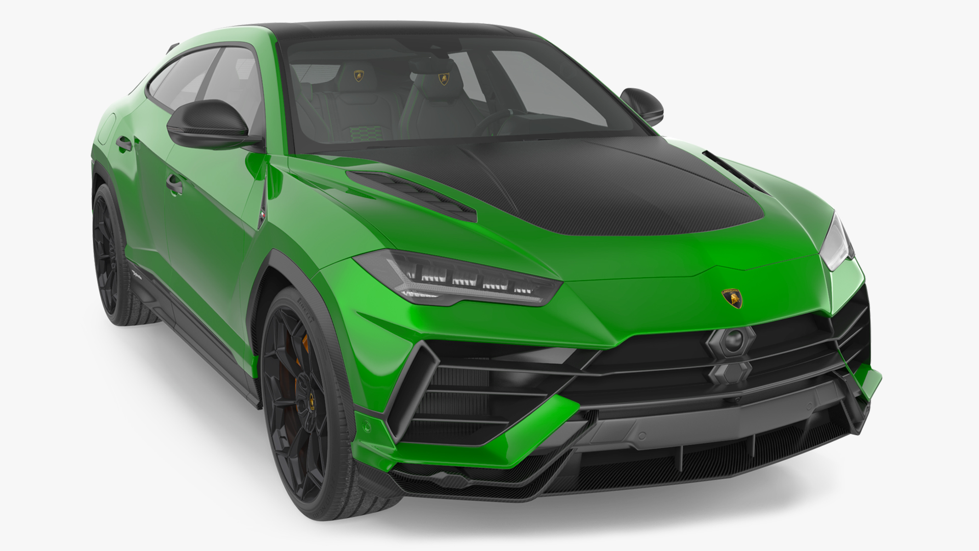 3D Lamborghini Urus Performante Super Luxury SUV Lights OFF