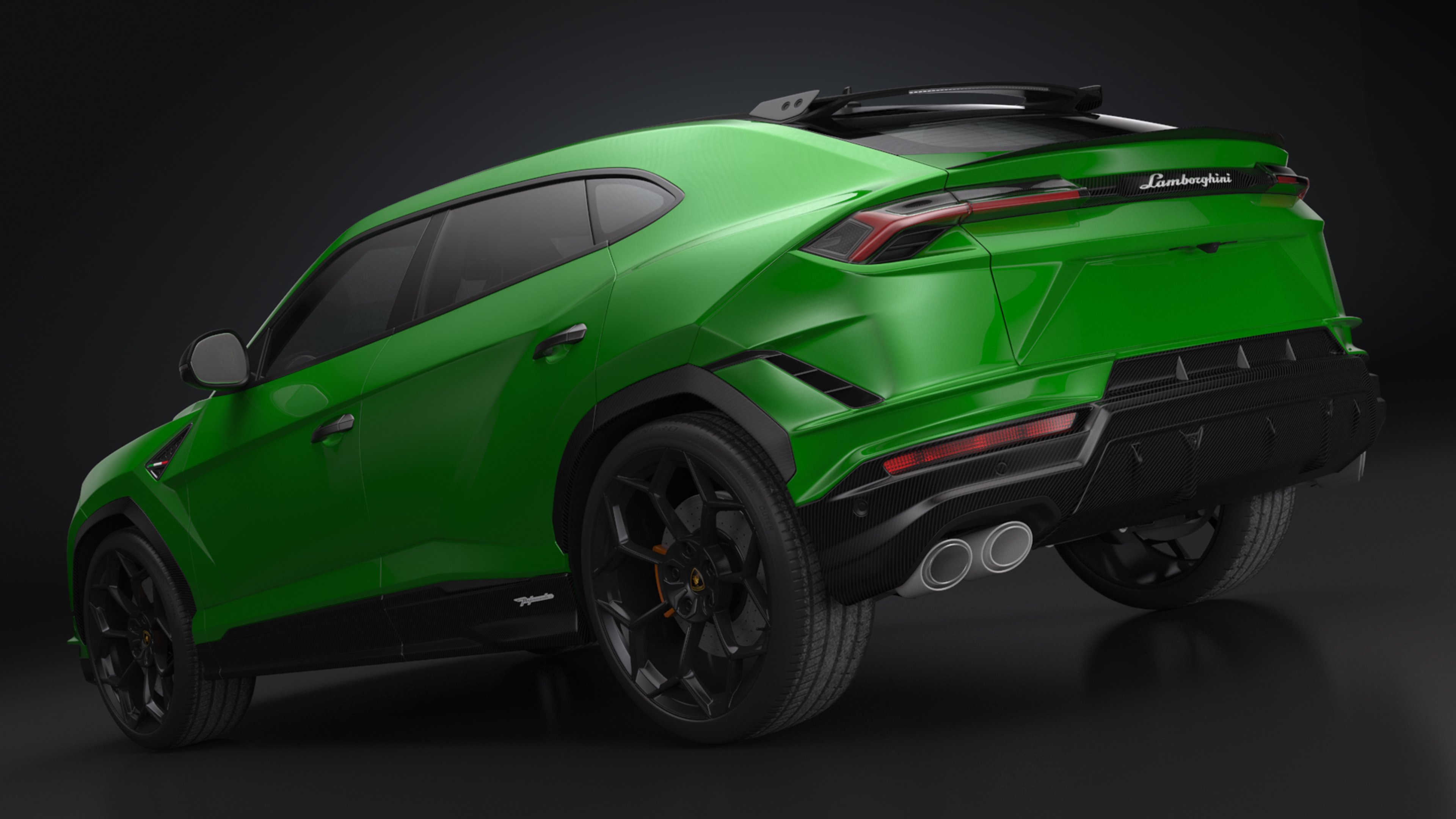 3D Lamborghini Urus Performante Super Luxury SUV Lights OFF
