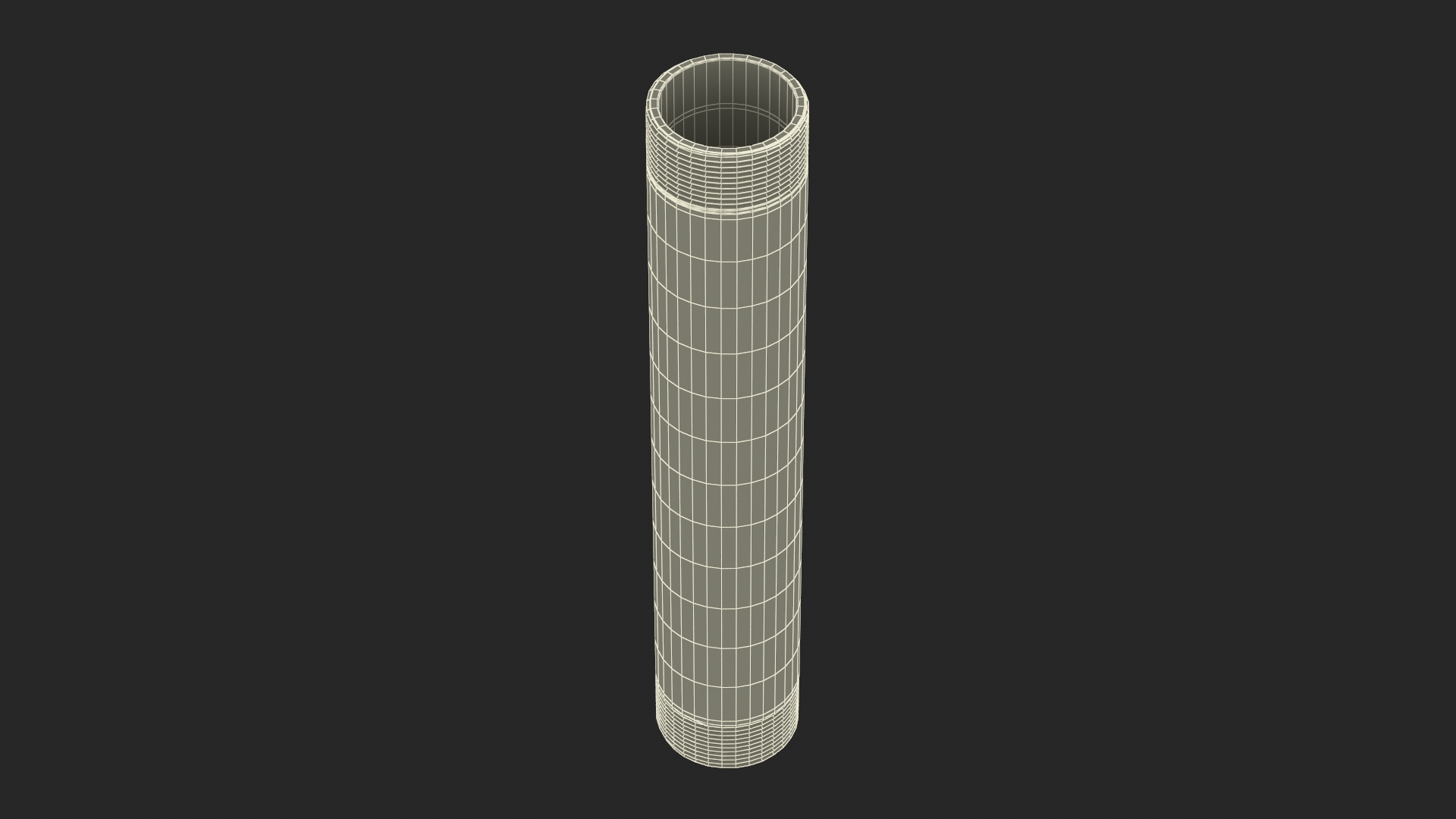 3D model Fitting Nipple SS304