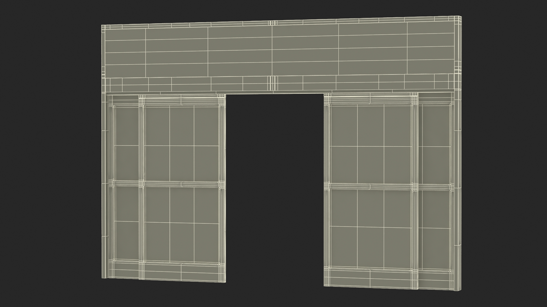 Shop Automatic Door 3D model