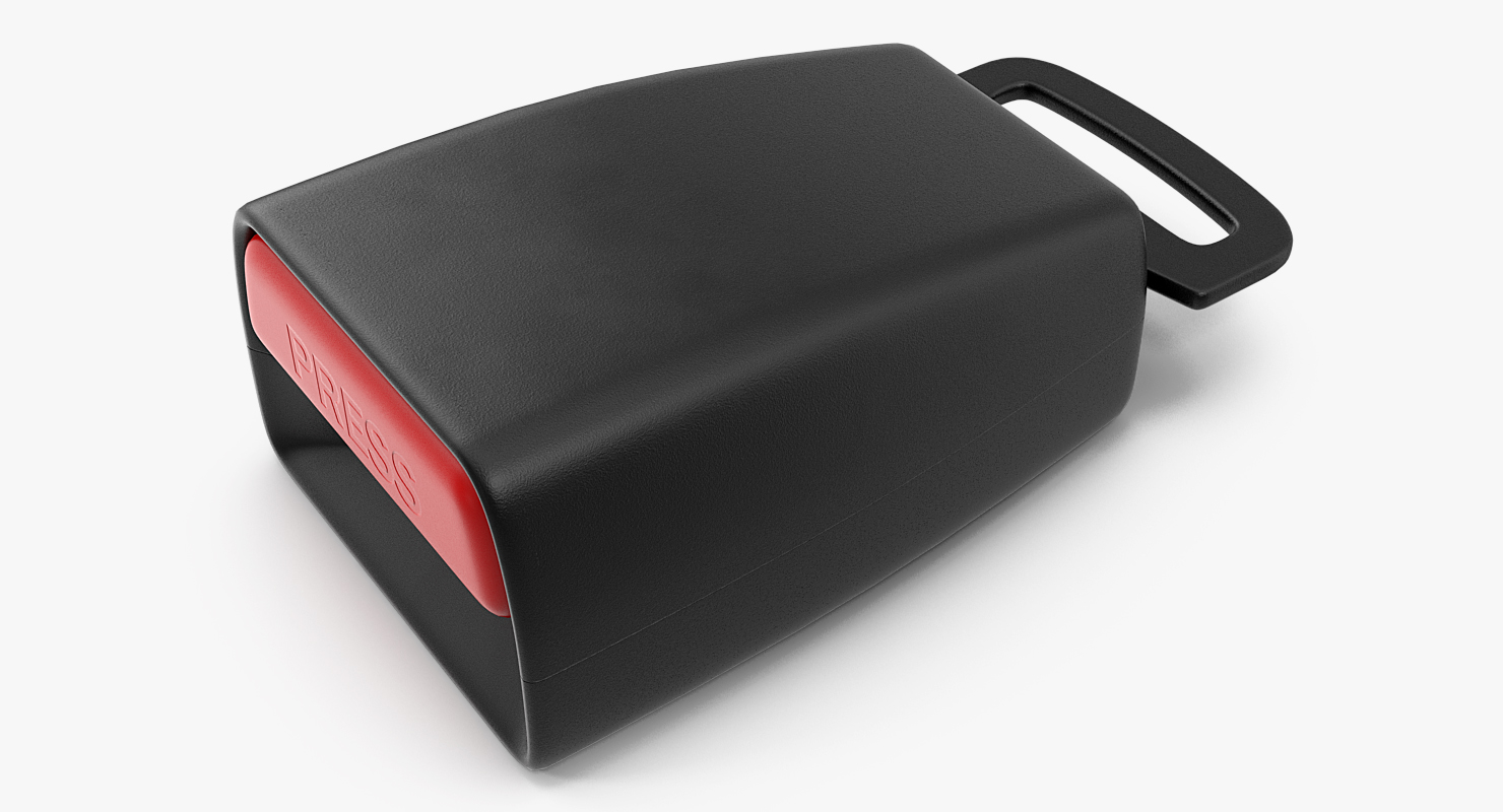3D Car Seat Belt Lock model