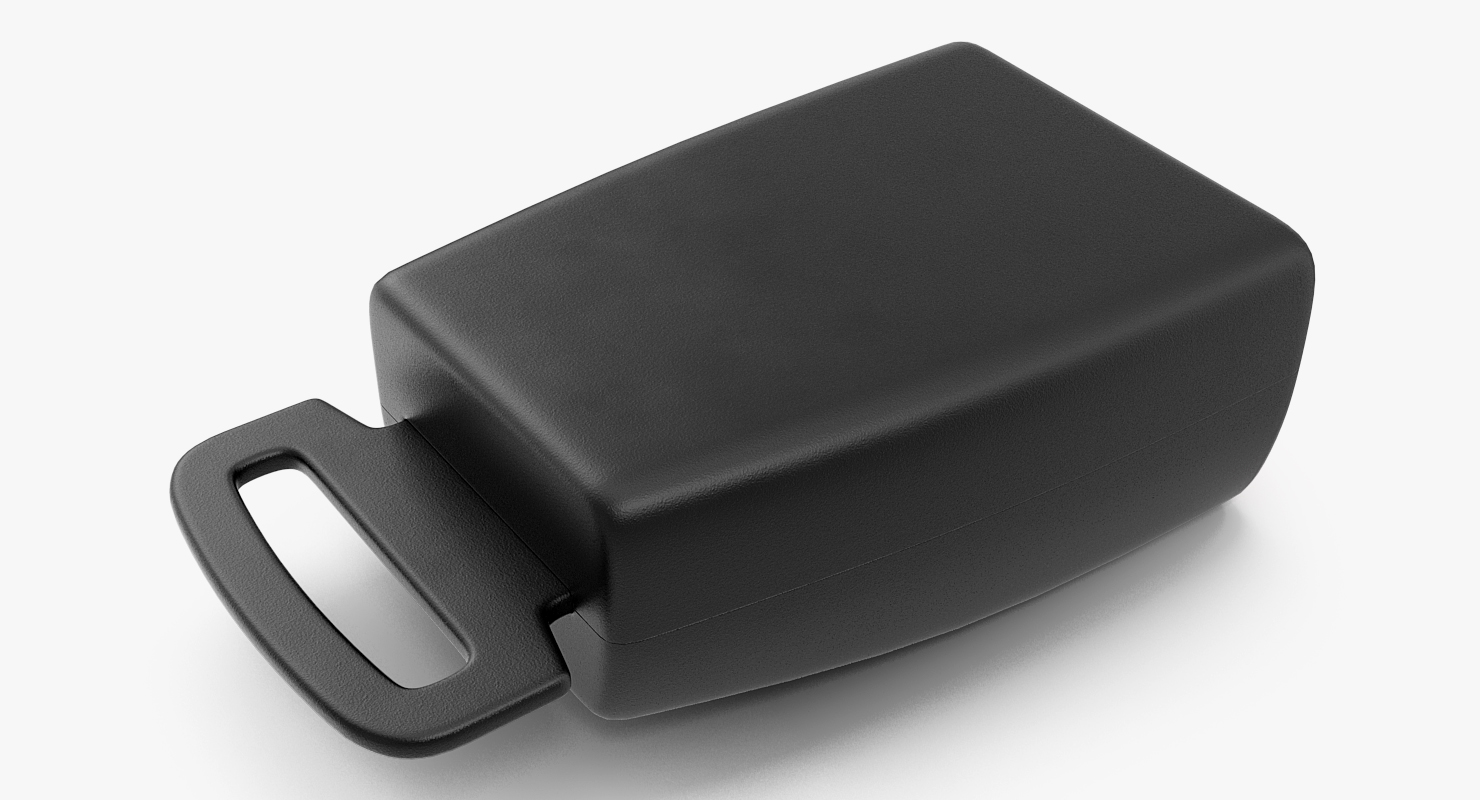 3D Car Seat Belt Lock model