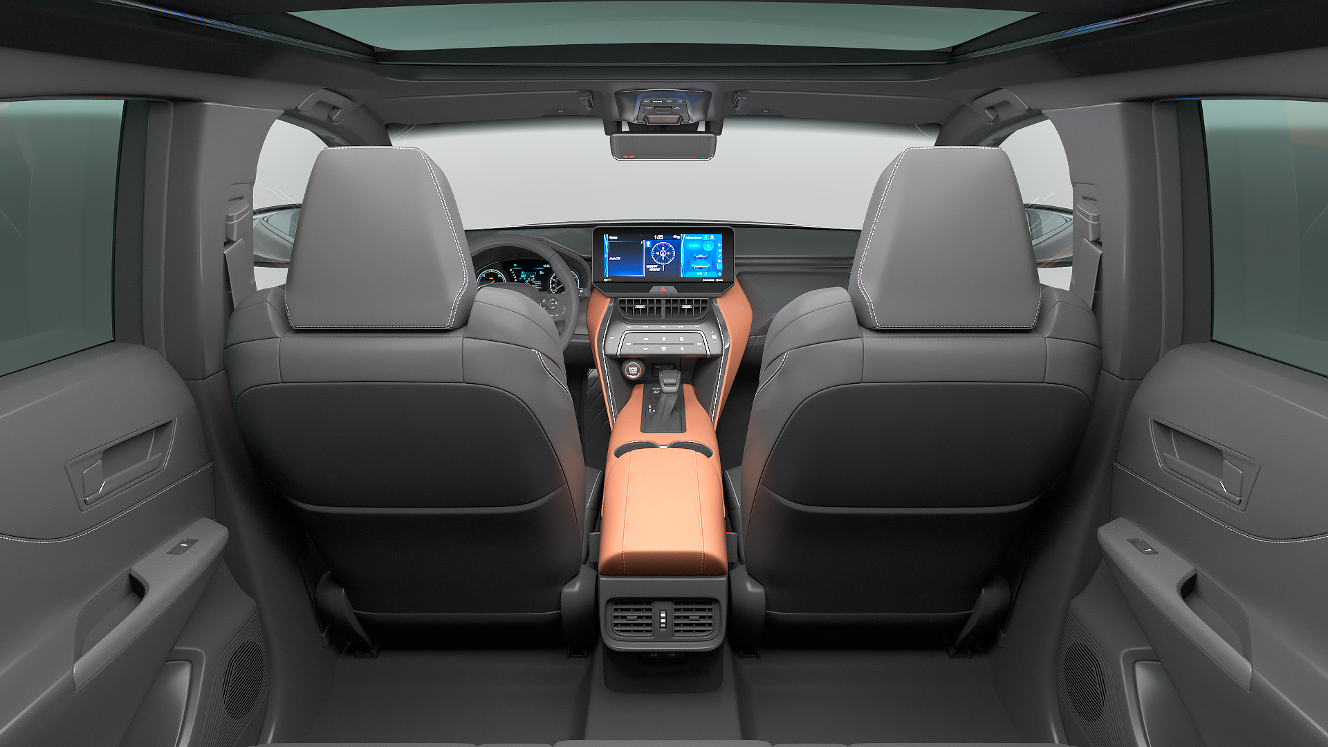 3D model Hybrid SUV