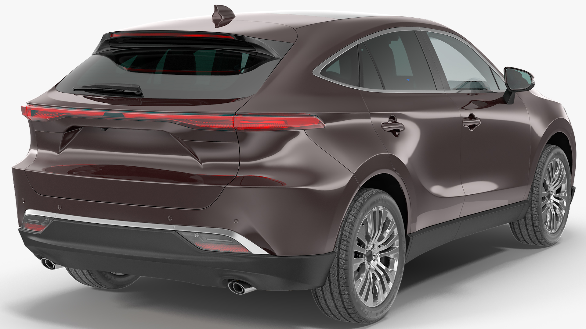 3D model Hybrid SUV