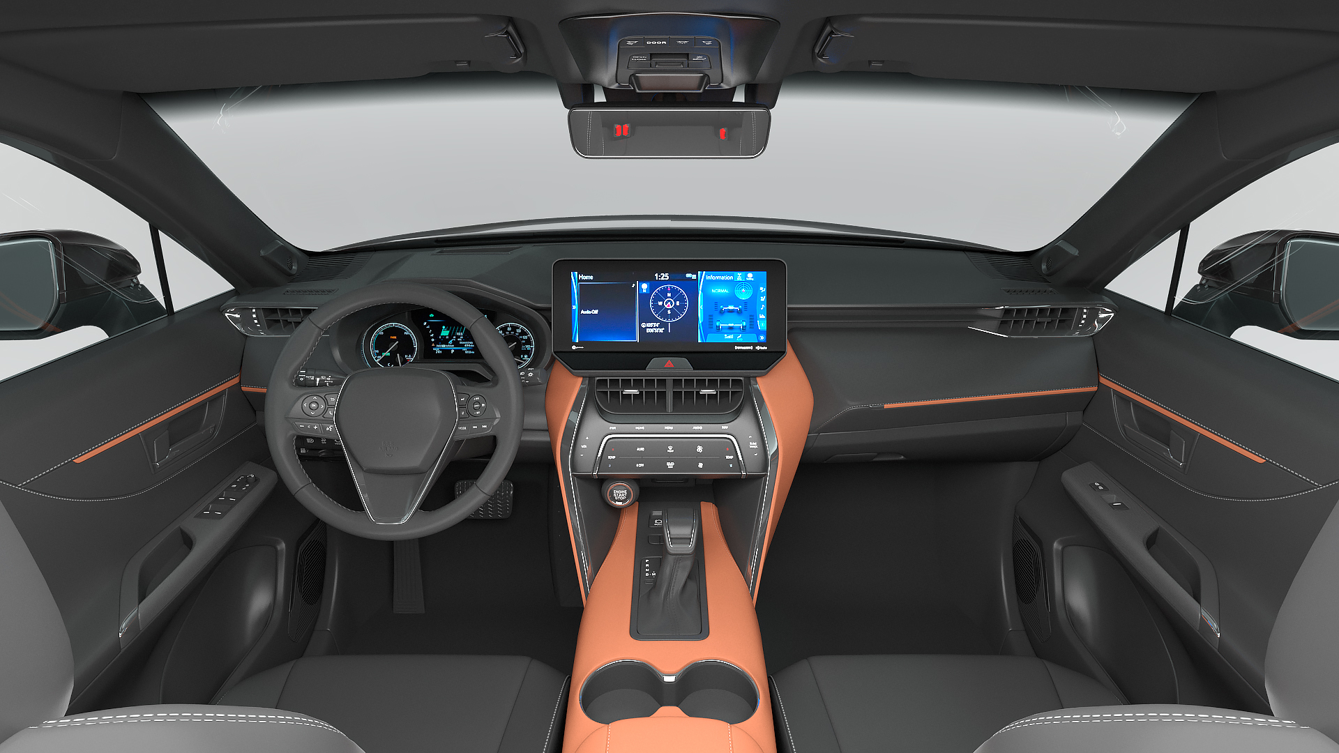 3D model Hybrid SUV