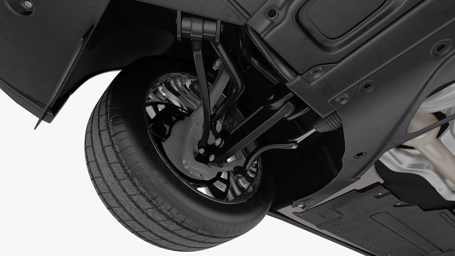 3D model Hybrid SUV