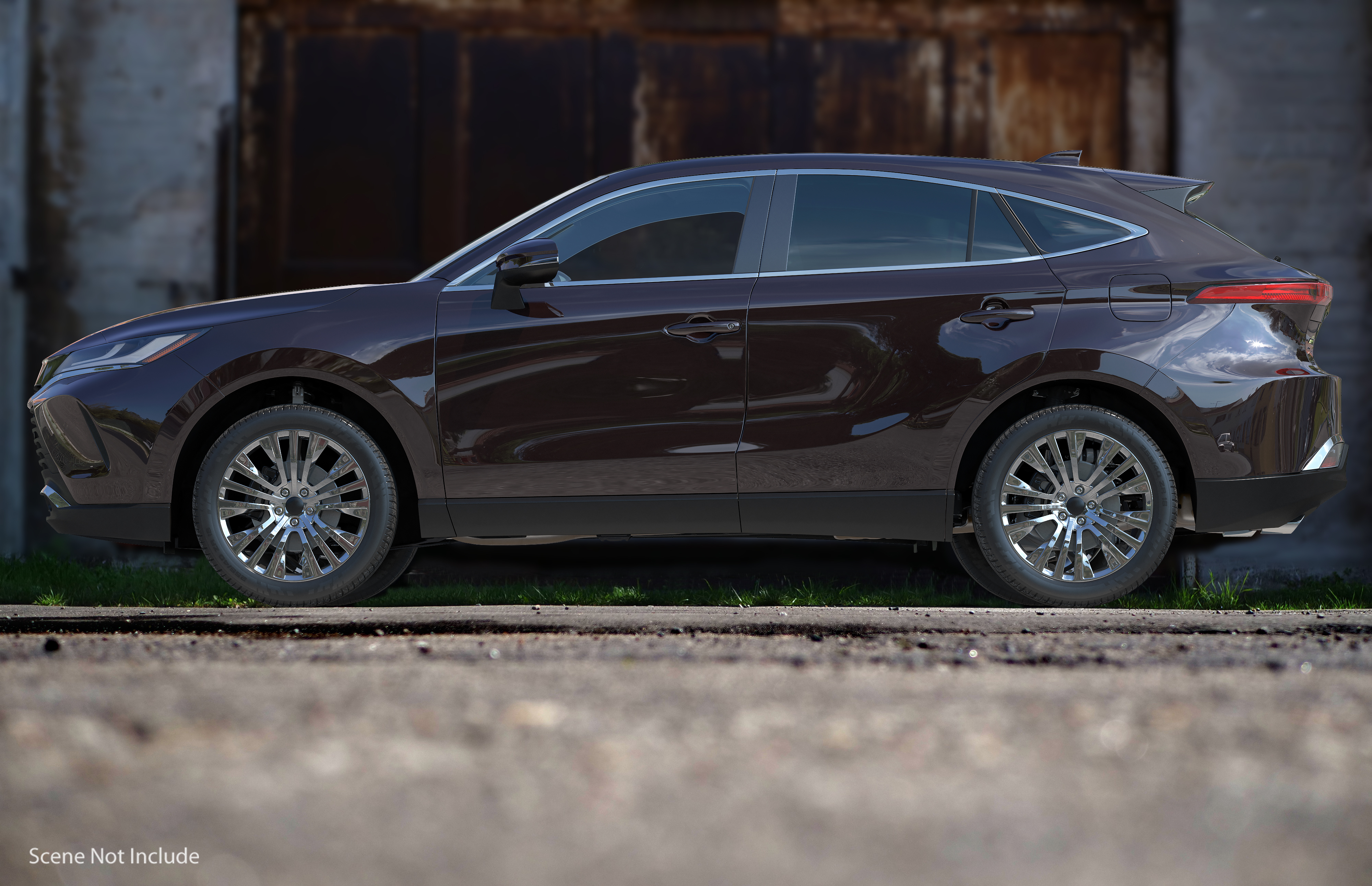 3D model Hybrid SUV