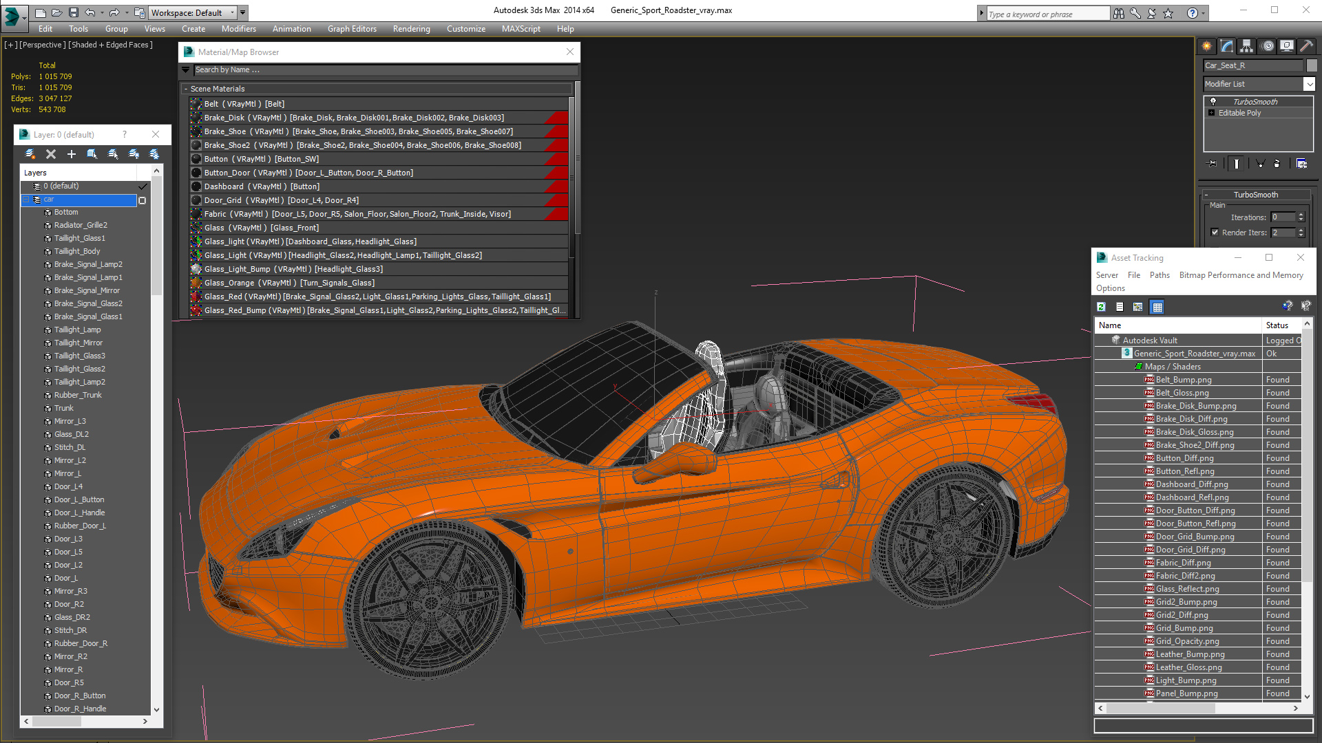 Generic Sport Roadster 3D