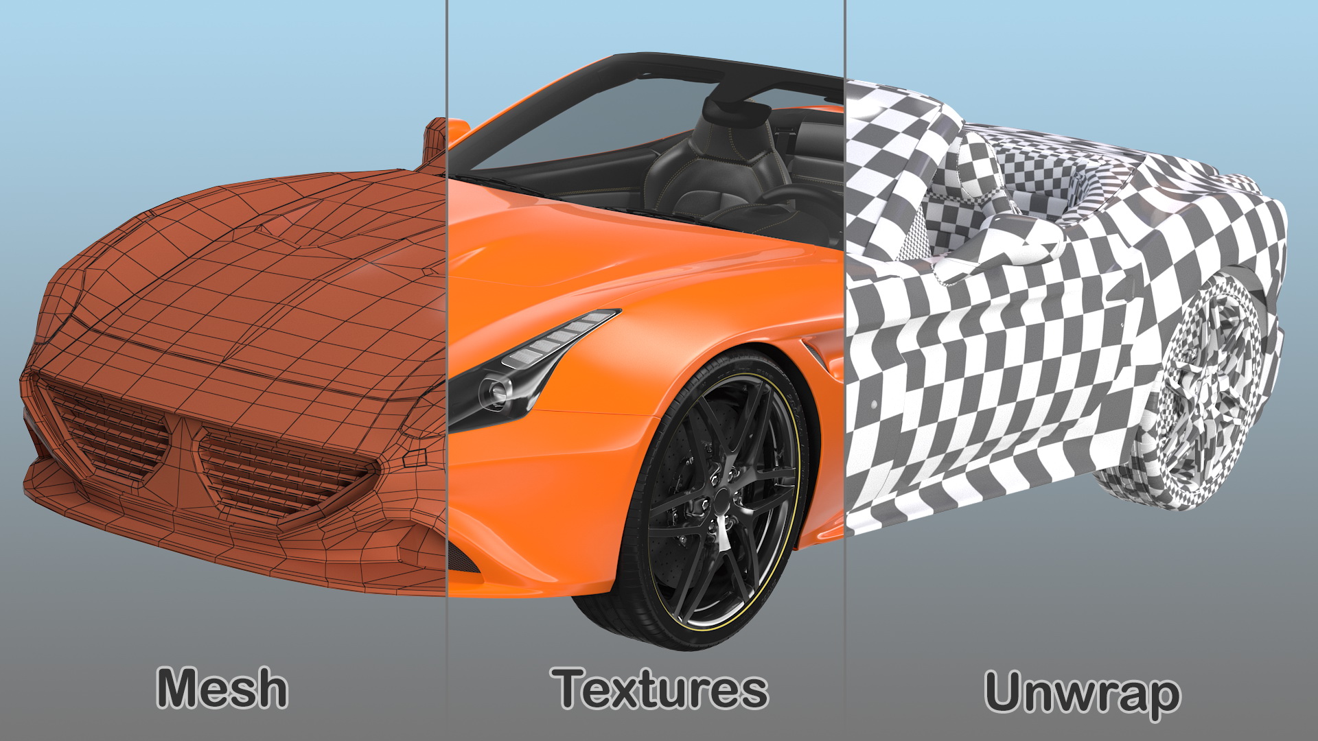 Generic Sport Roadster 3D