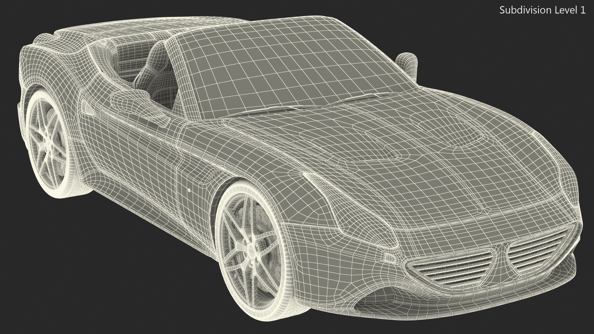 Generic Sport Roadster 3D