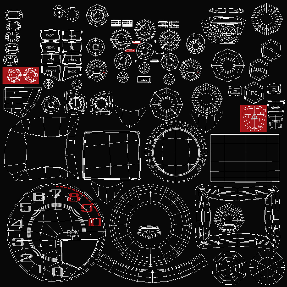 Generic Sport Roadster 3D