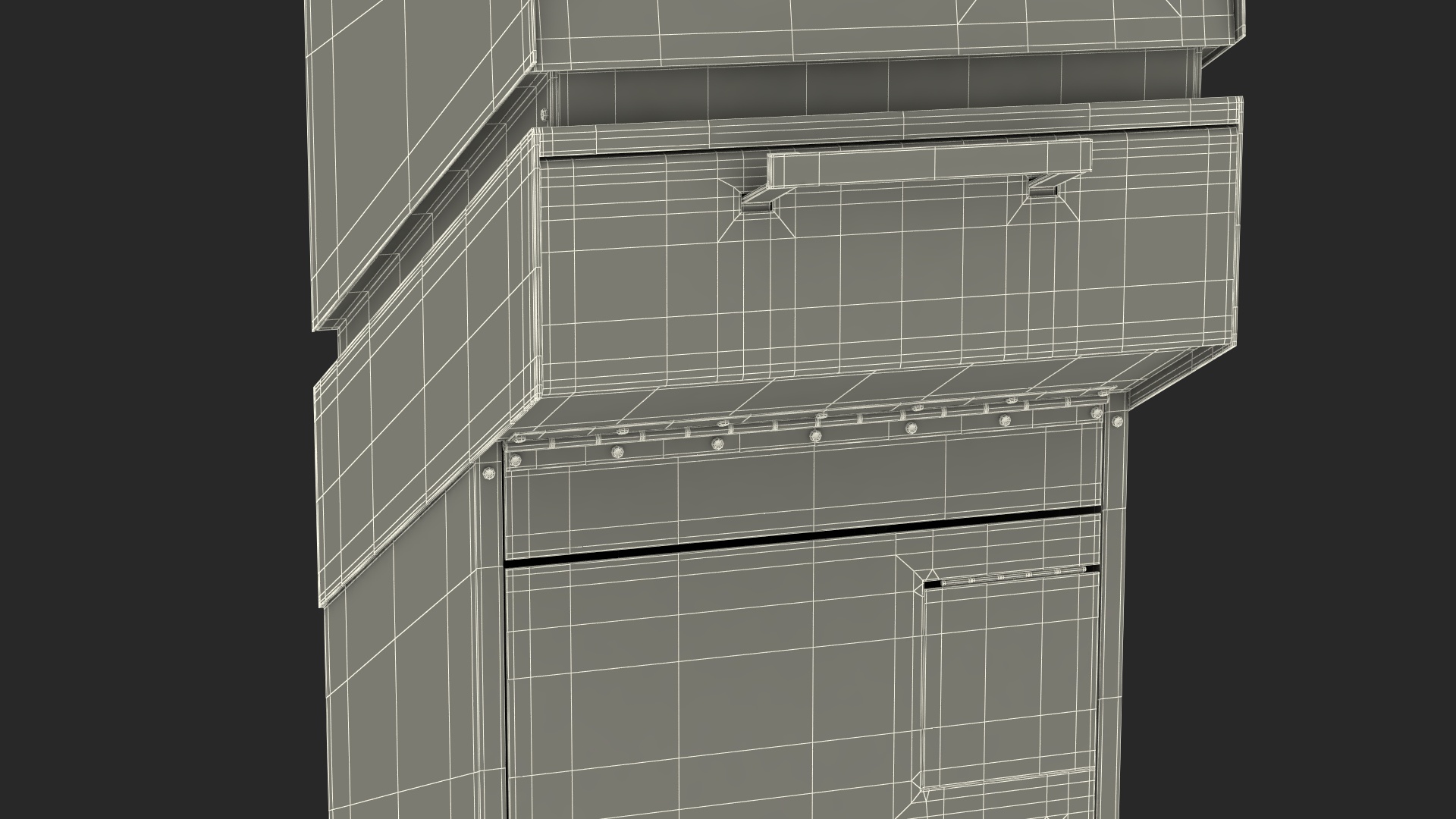 3D model UPS Package Drop Box