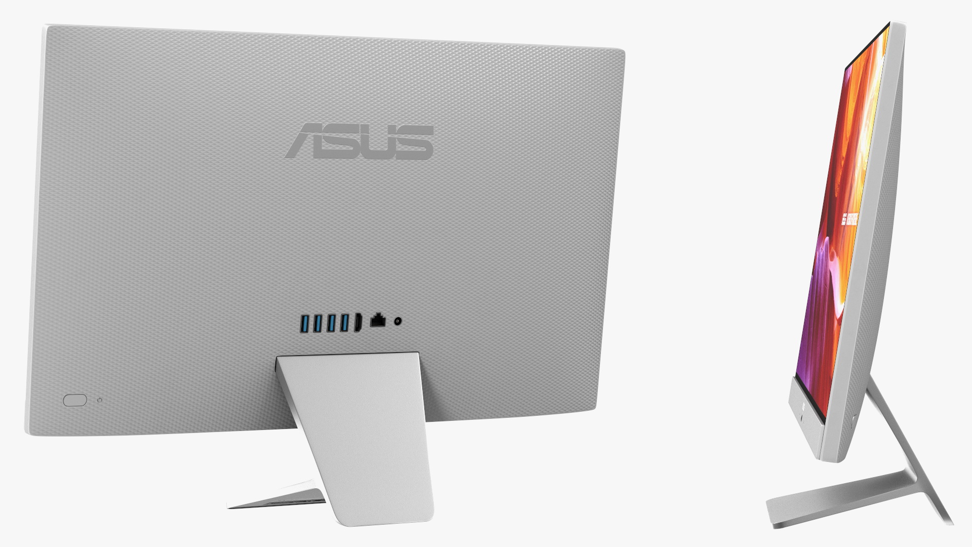 Asus Vivo AiO White Monoblock 3D model