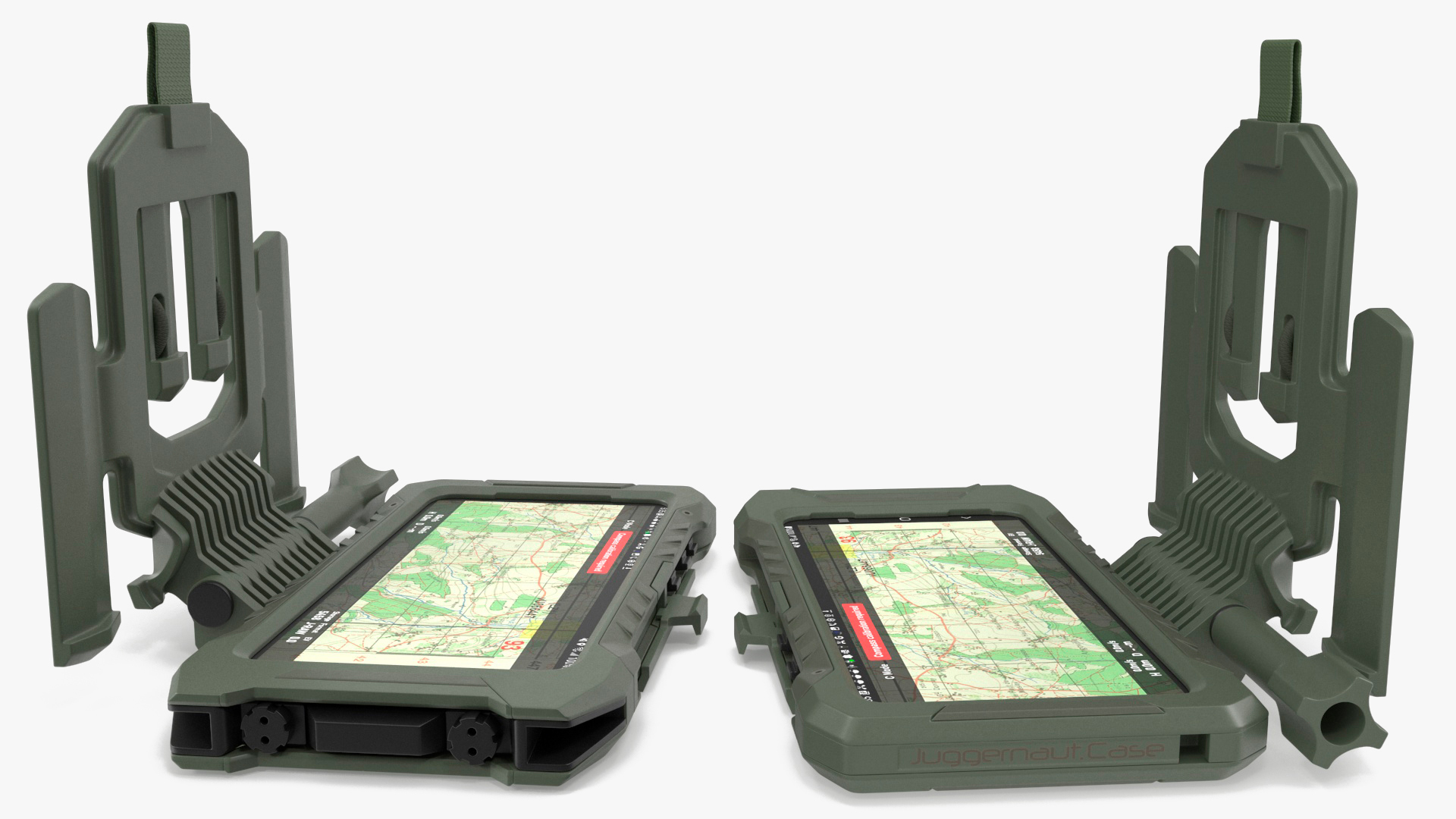Galaxy S23 Tactical Edition Green with Holder Fur 3D model