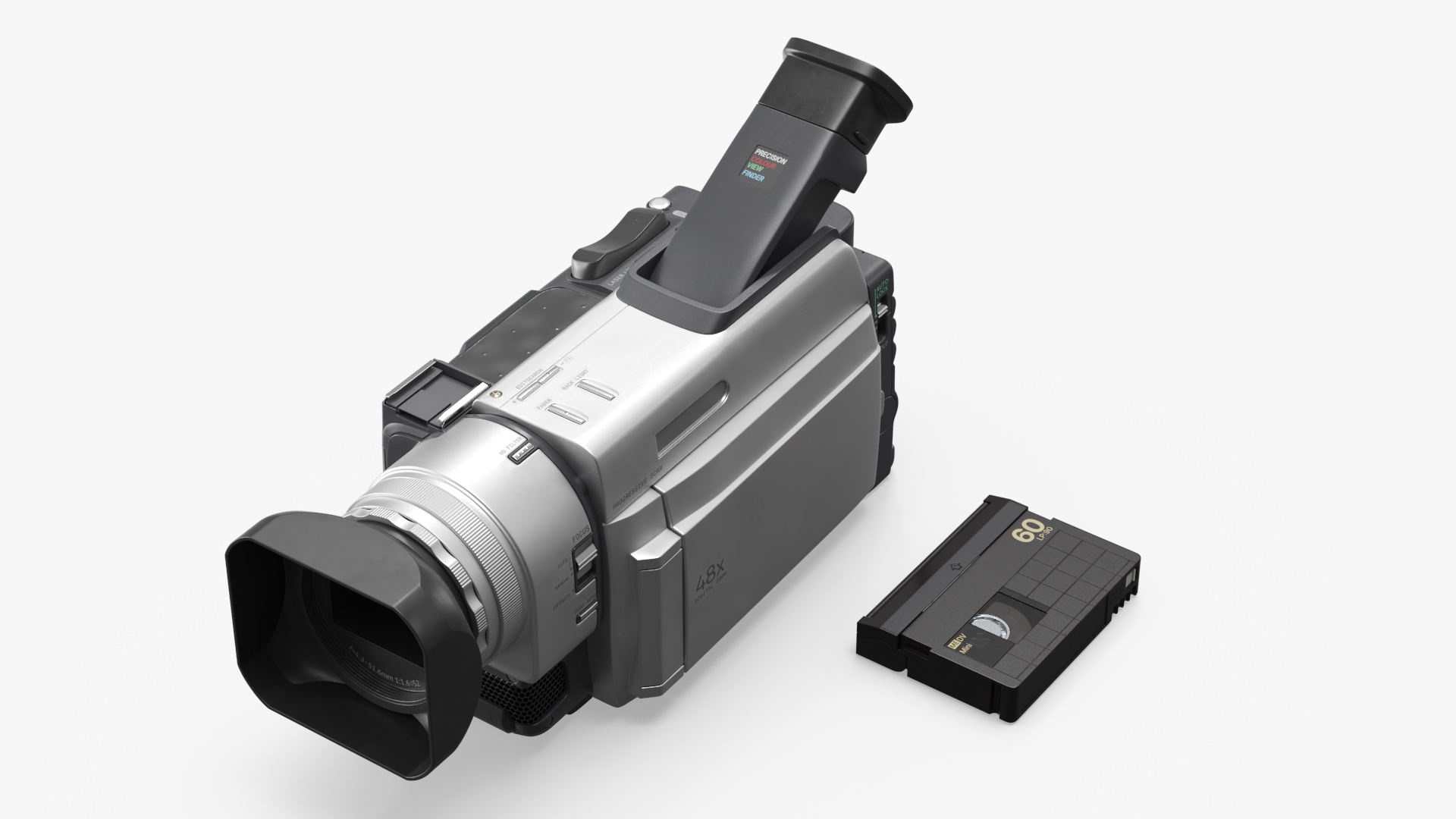 Vintage Portable MiniDV Camcorder with Tape - view 9
