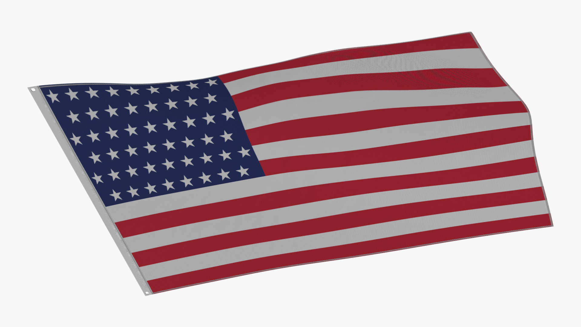 United States Flag with Constitution Document, view 3
