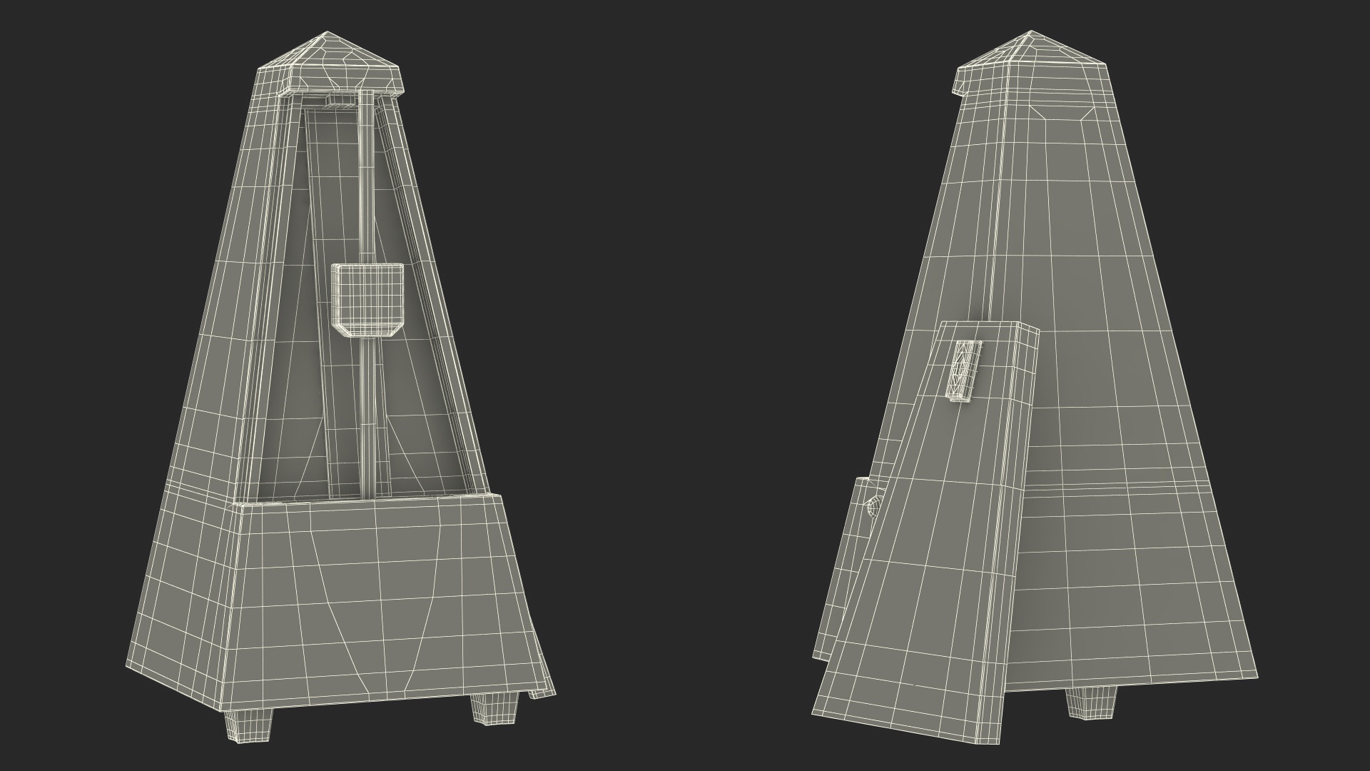 Vintage Metronome 3D