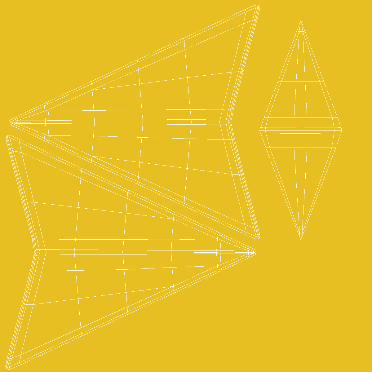 3D model Navigation Map Arrow
