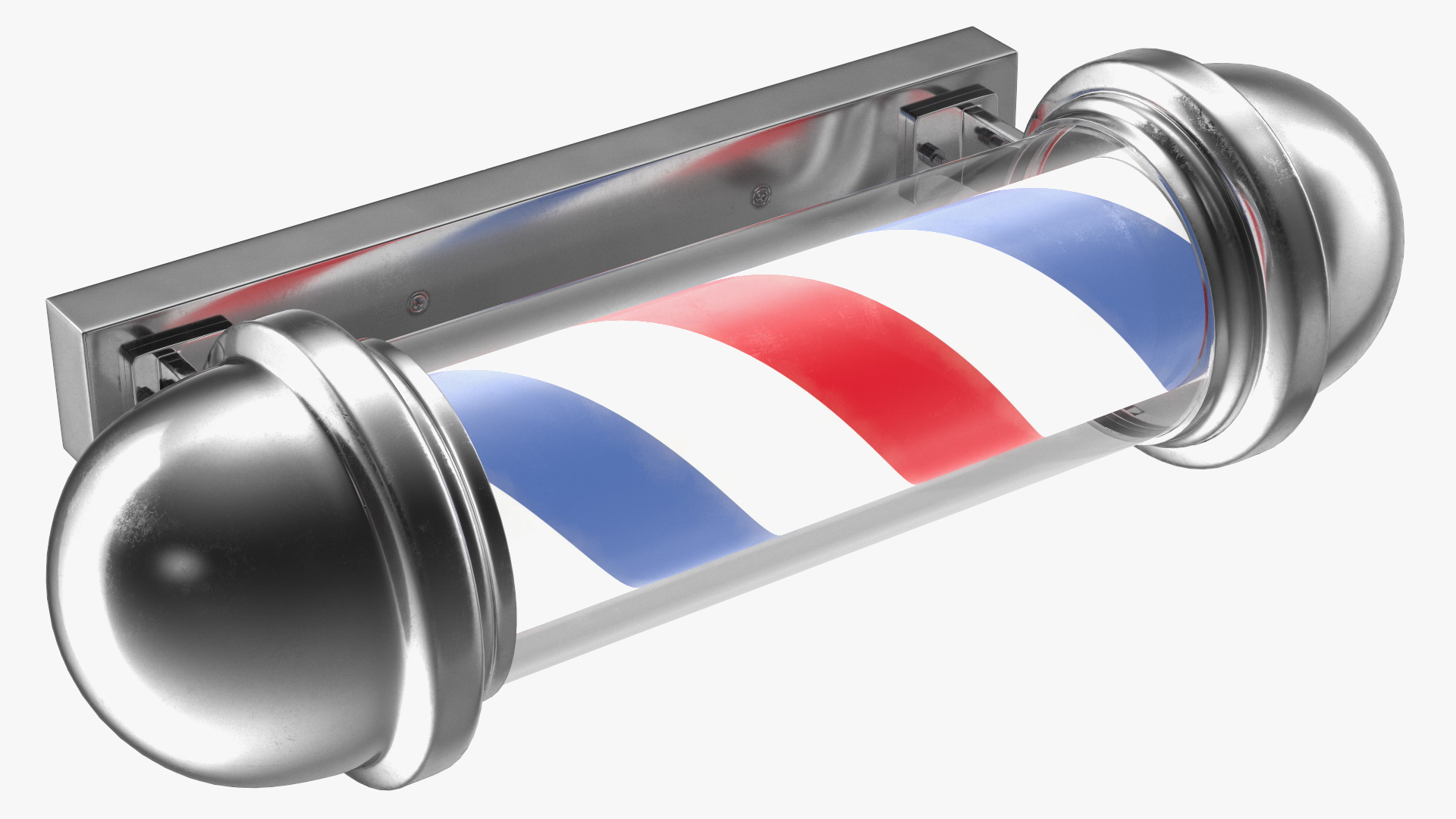 3D Barber Pole Glow