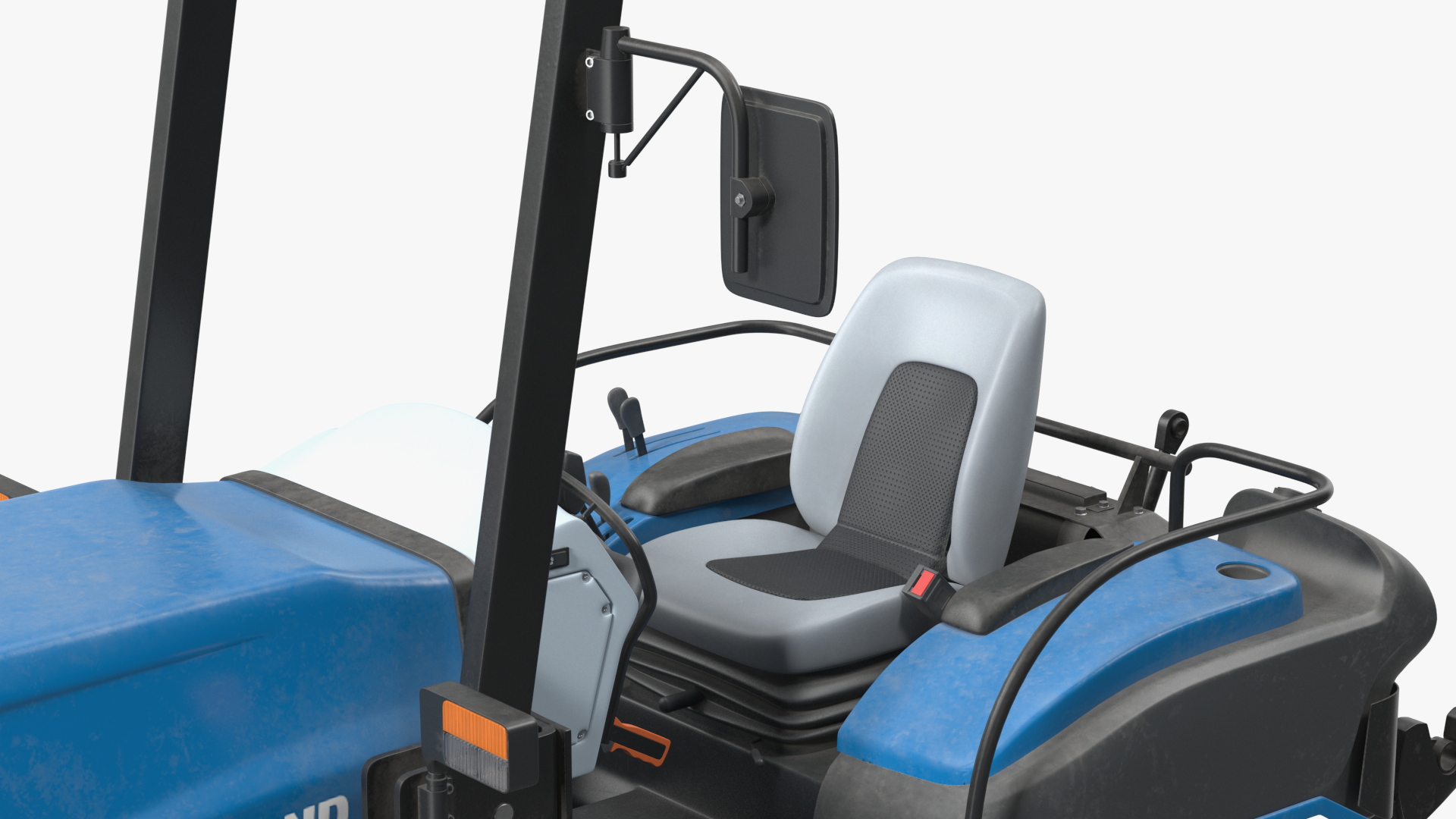 New Holland TK4 Tracked Tractor Dirty 3D