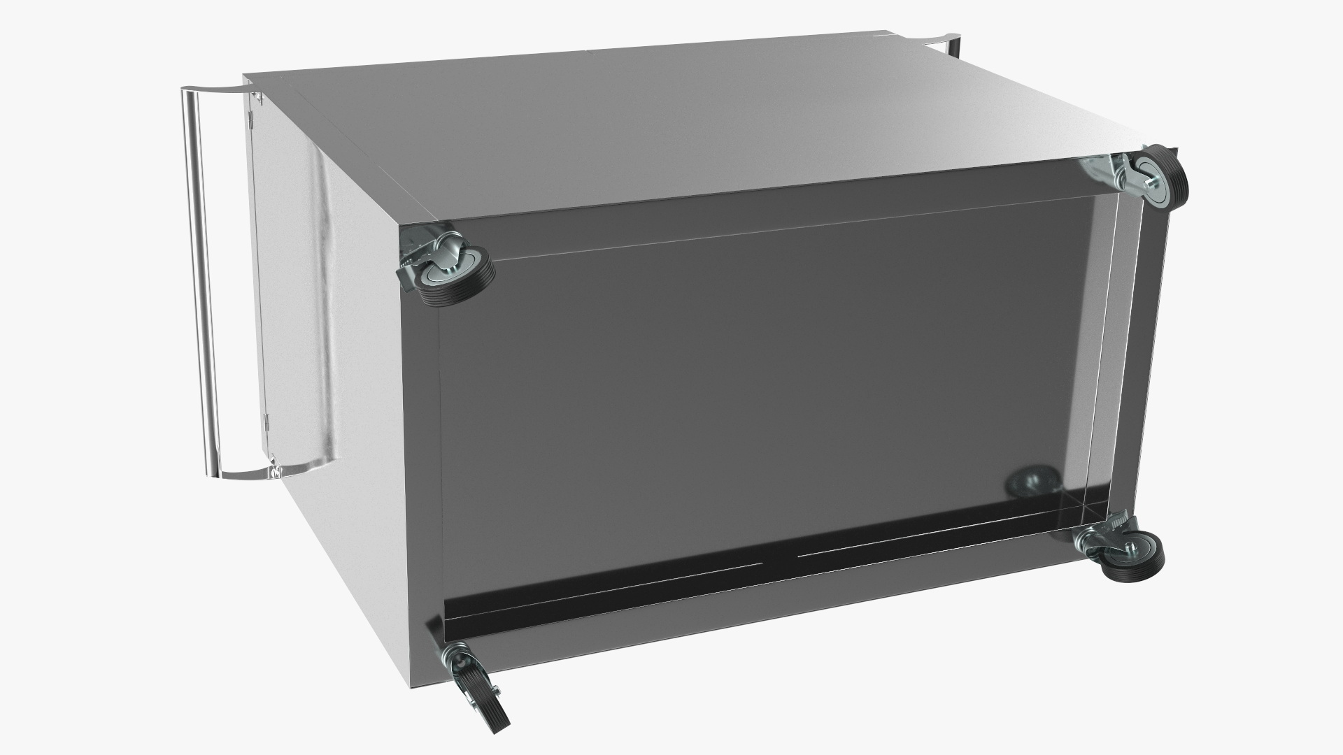 3D model Stainless Steel Case Cart