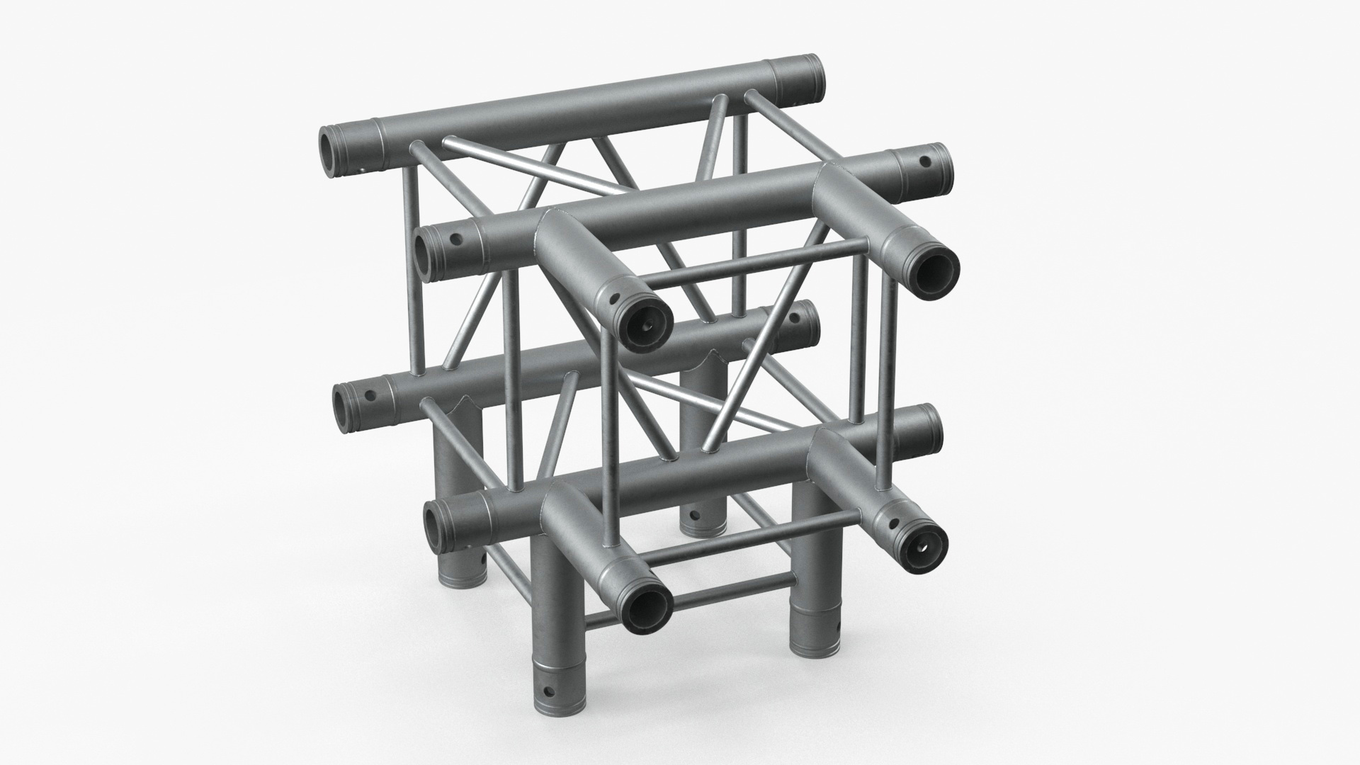 3D Construction Square Truss Modular model