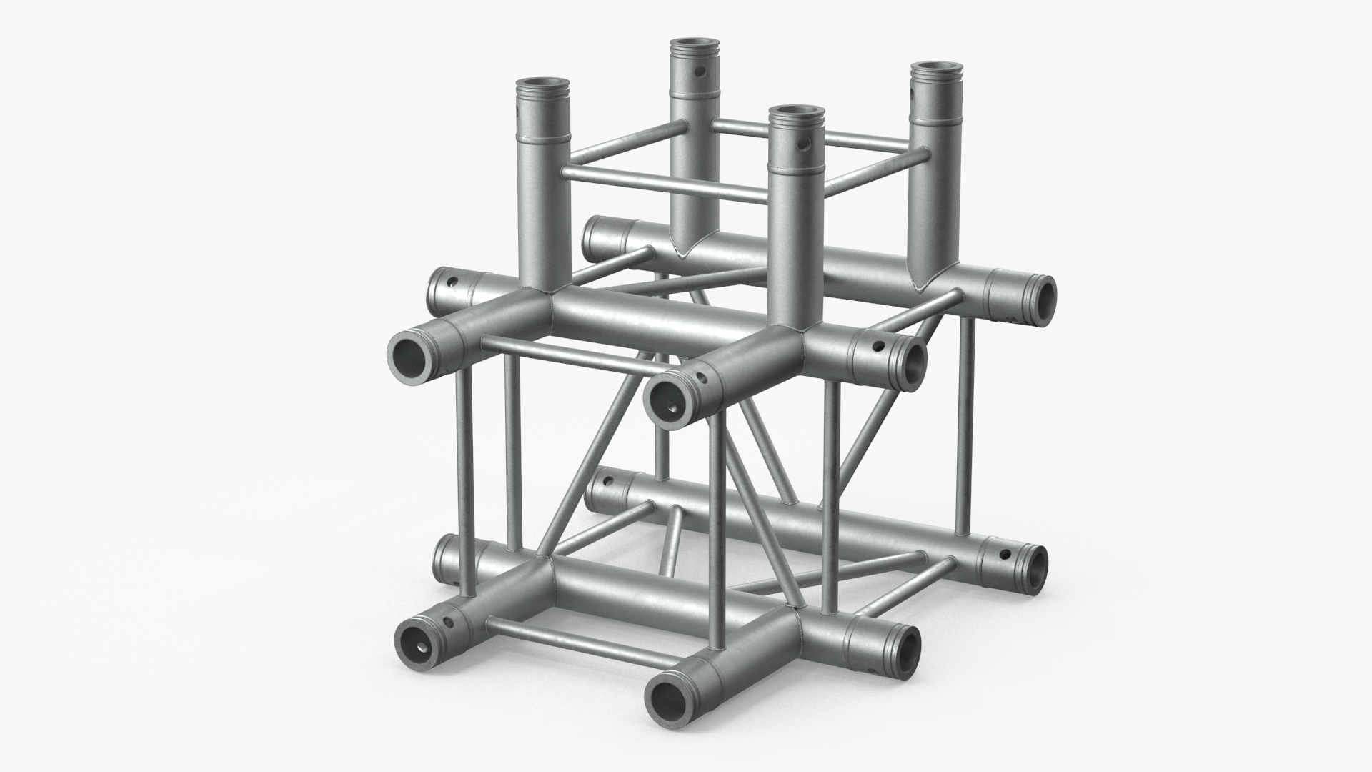 3D Construction Square Truss Modular model