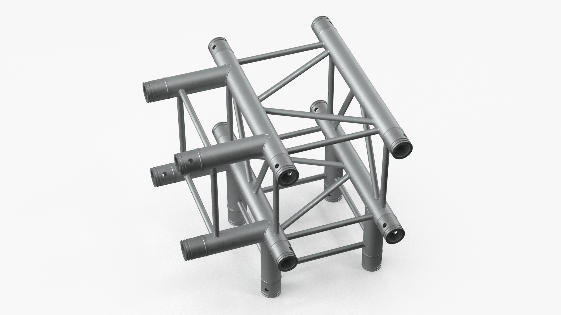 3D Construction Square Truss Modular model