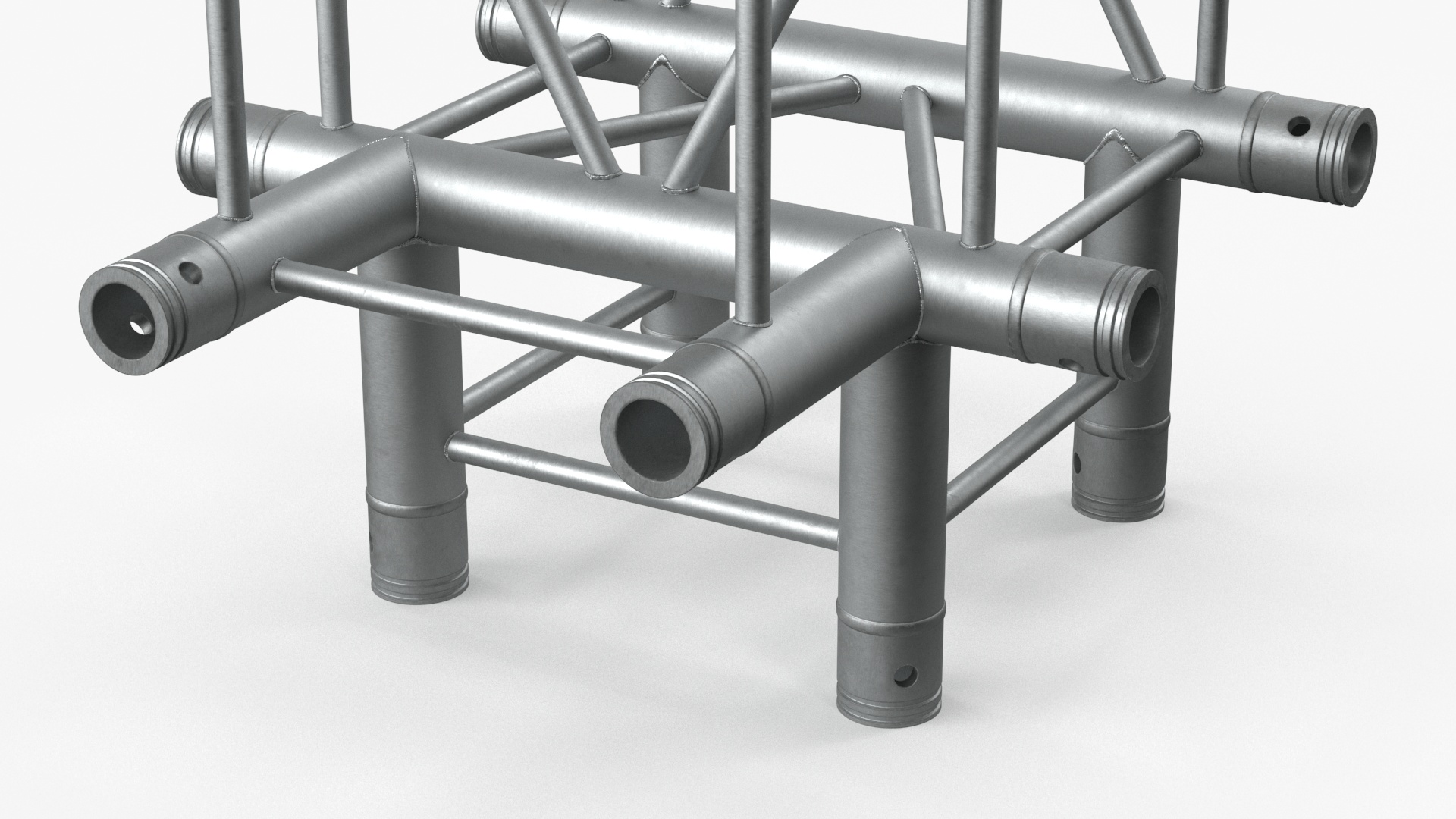 3D Construction Square Truss Modular model
