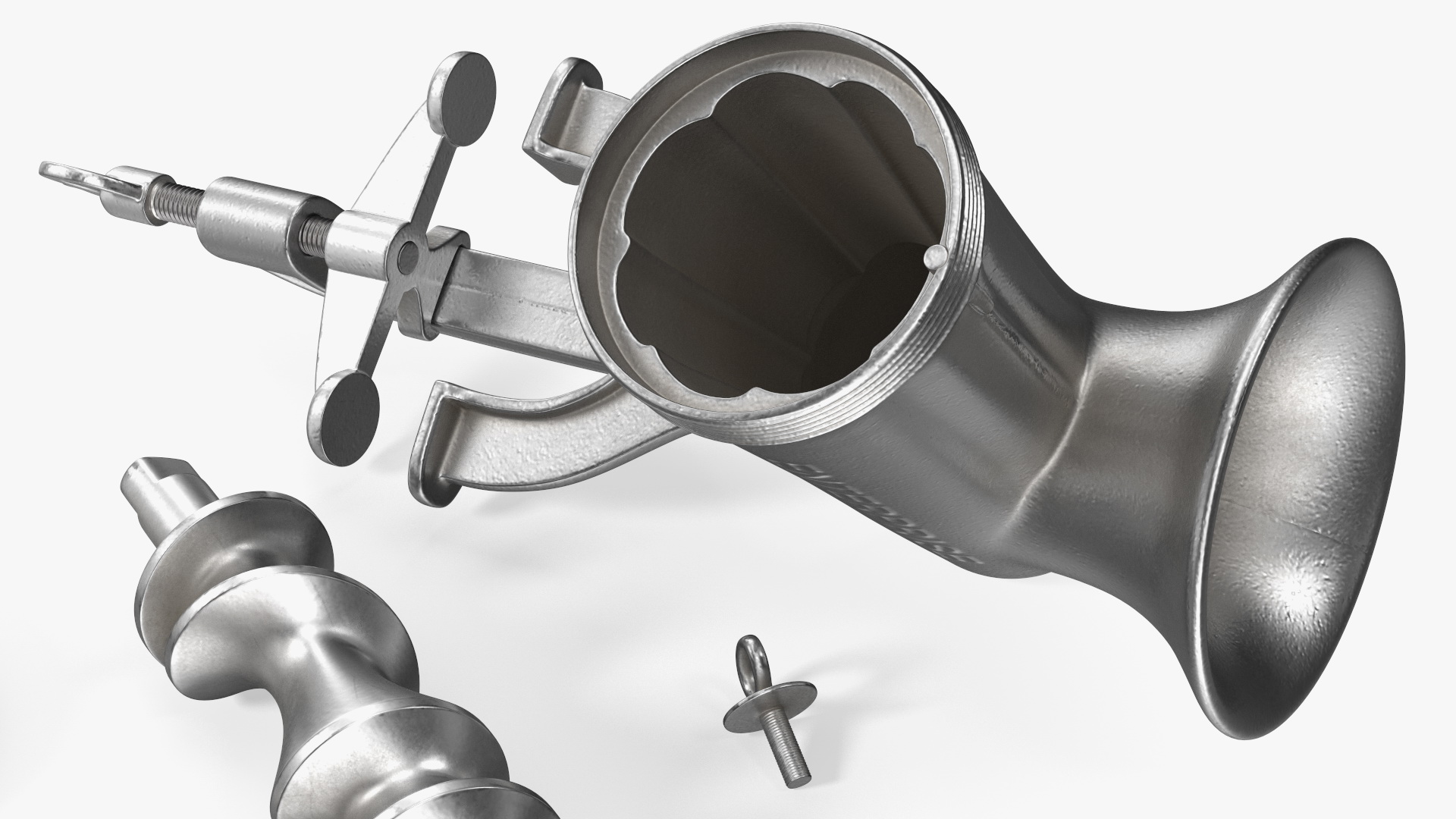 3D model Hand Meat Grinder Disassembled