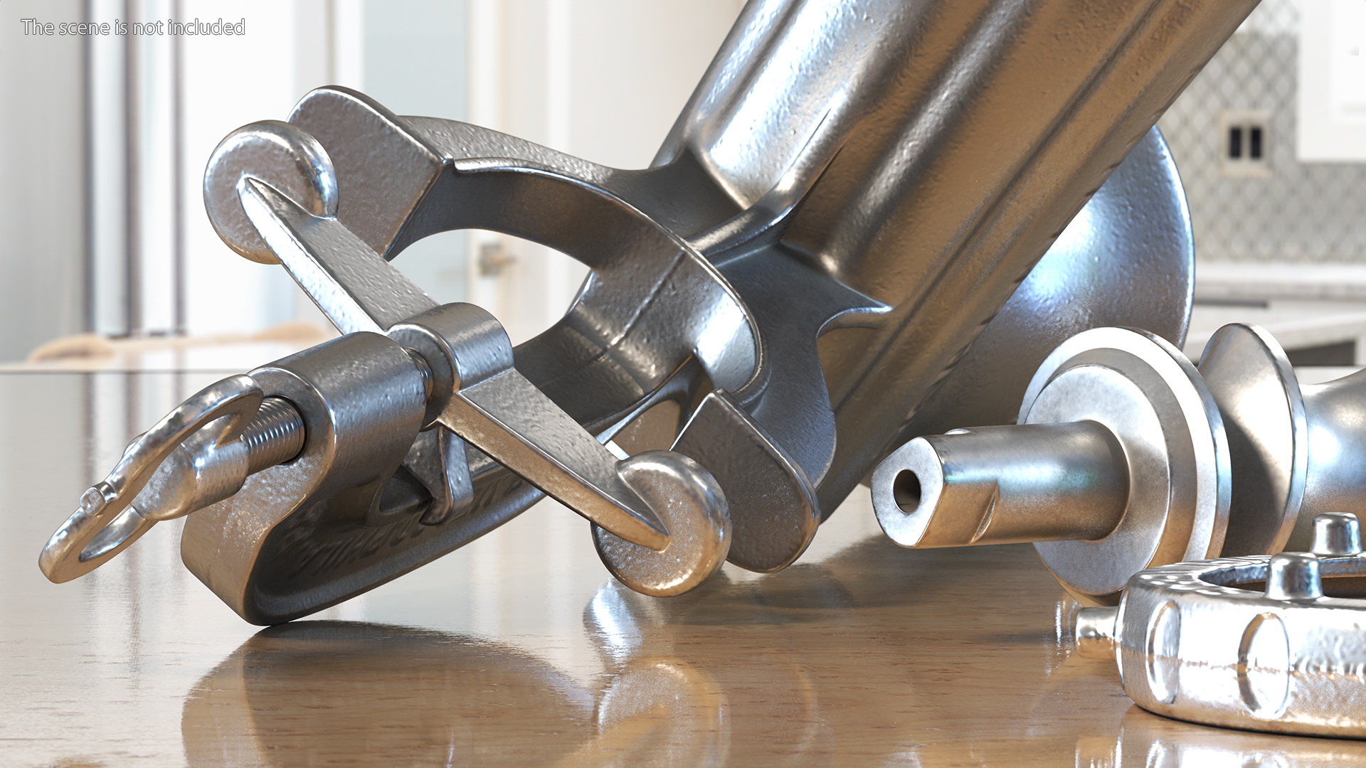 3D model Hand Meat Grinder Disassembled