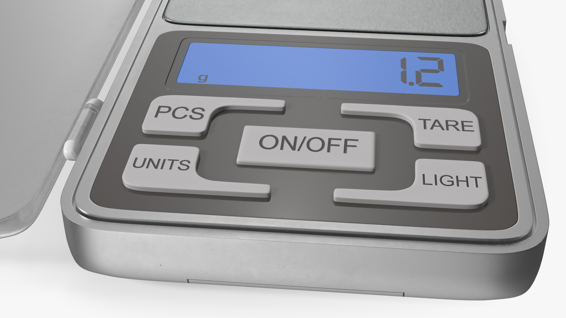 Pocket Digital Scale with Cannabis Buds Fur, view 7