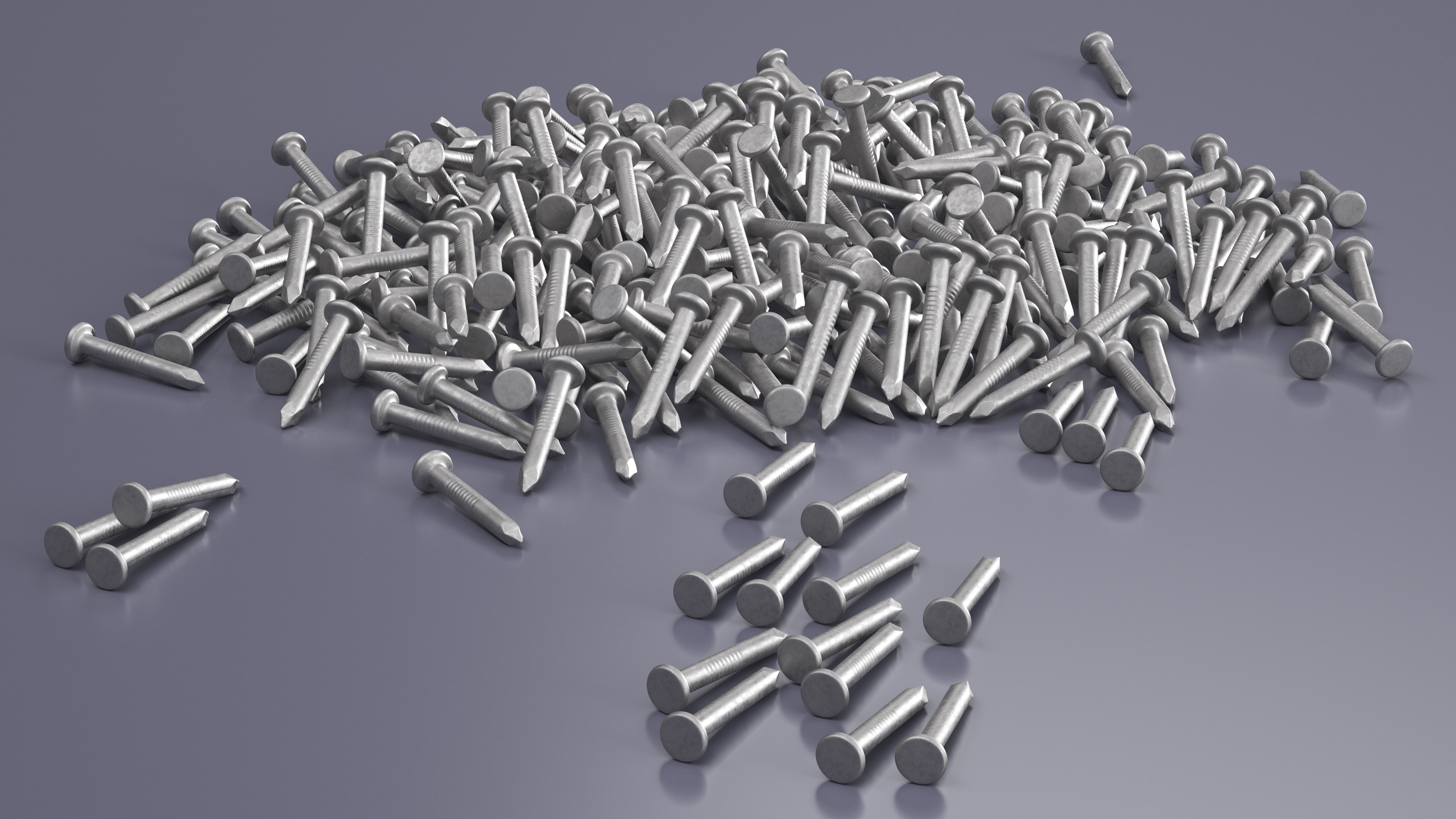 3D Joist Hanger Nails model