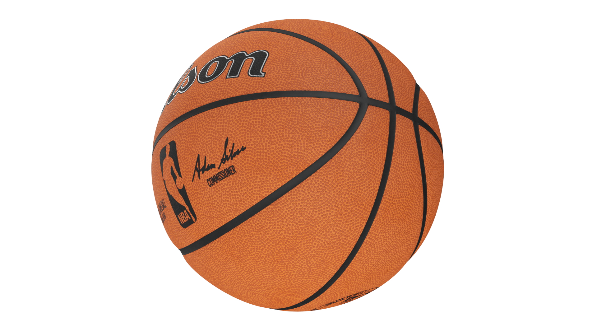 3D NBA Official Game Basketball Ball model