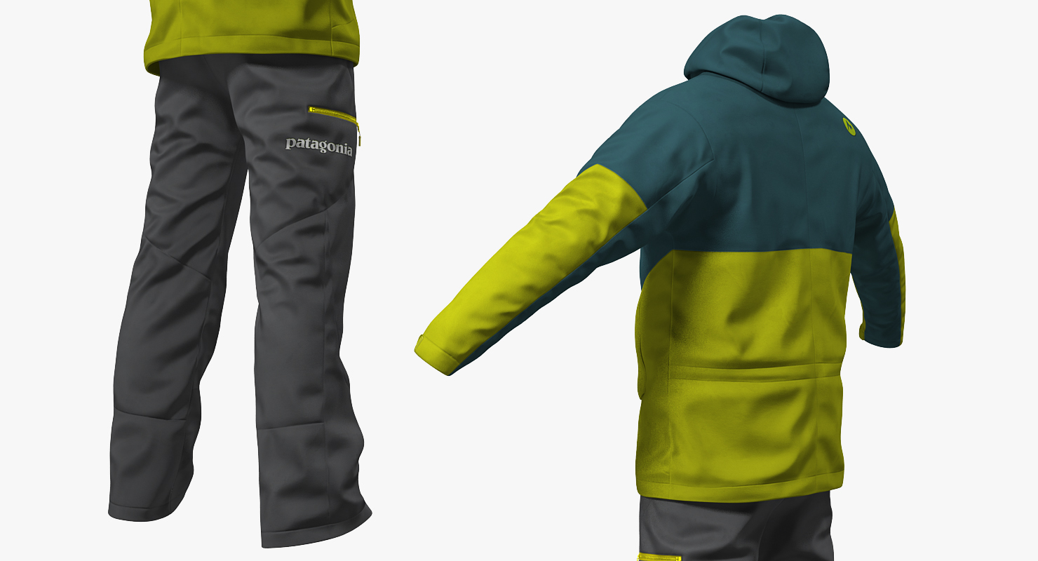 Winter Sport Suit 3D